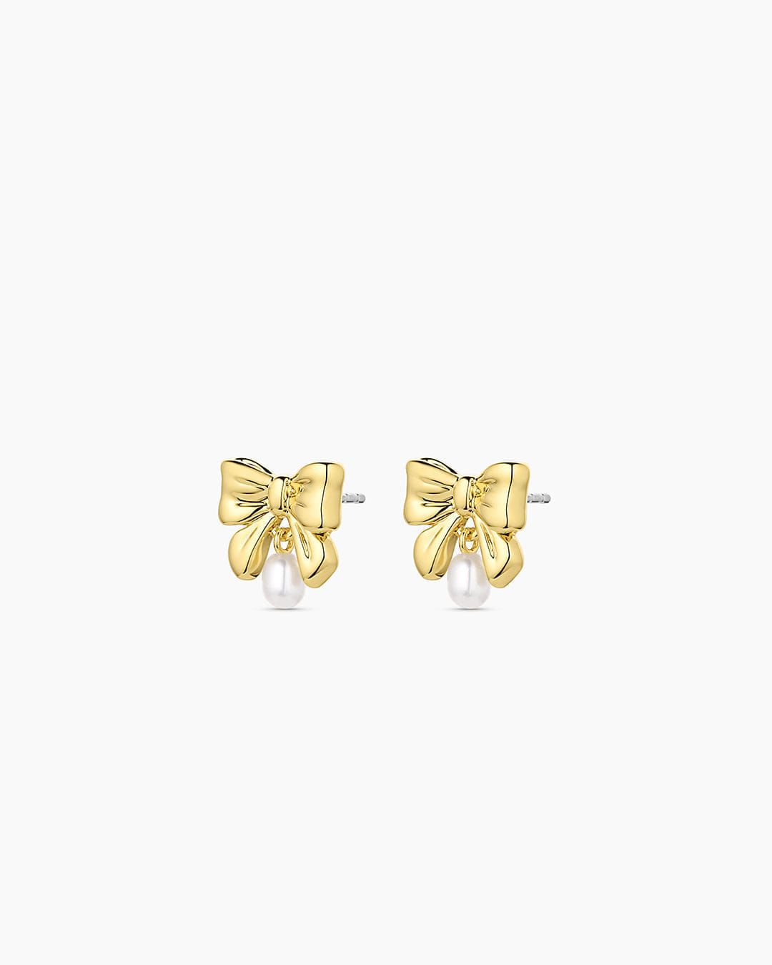 Holiday 2024 Fashion Bow Pearl Earrings