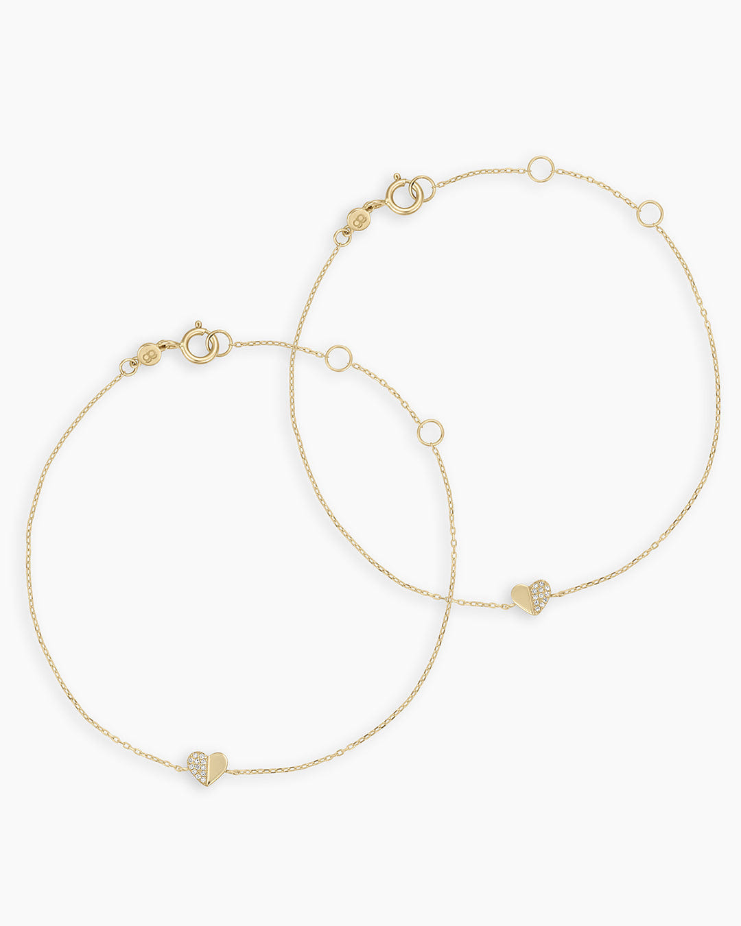 Fine 14K Diamond Bond Bracelet