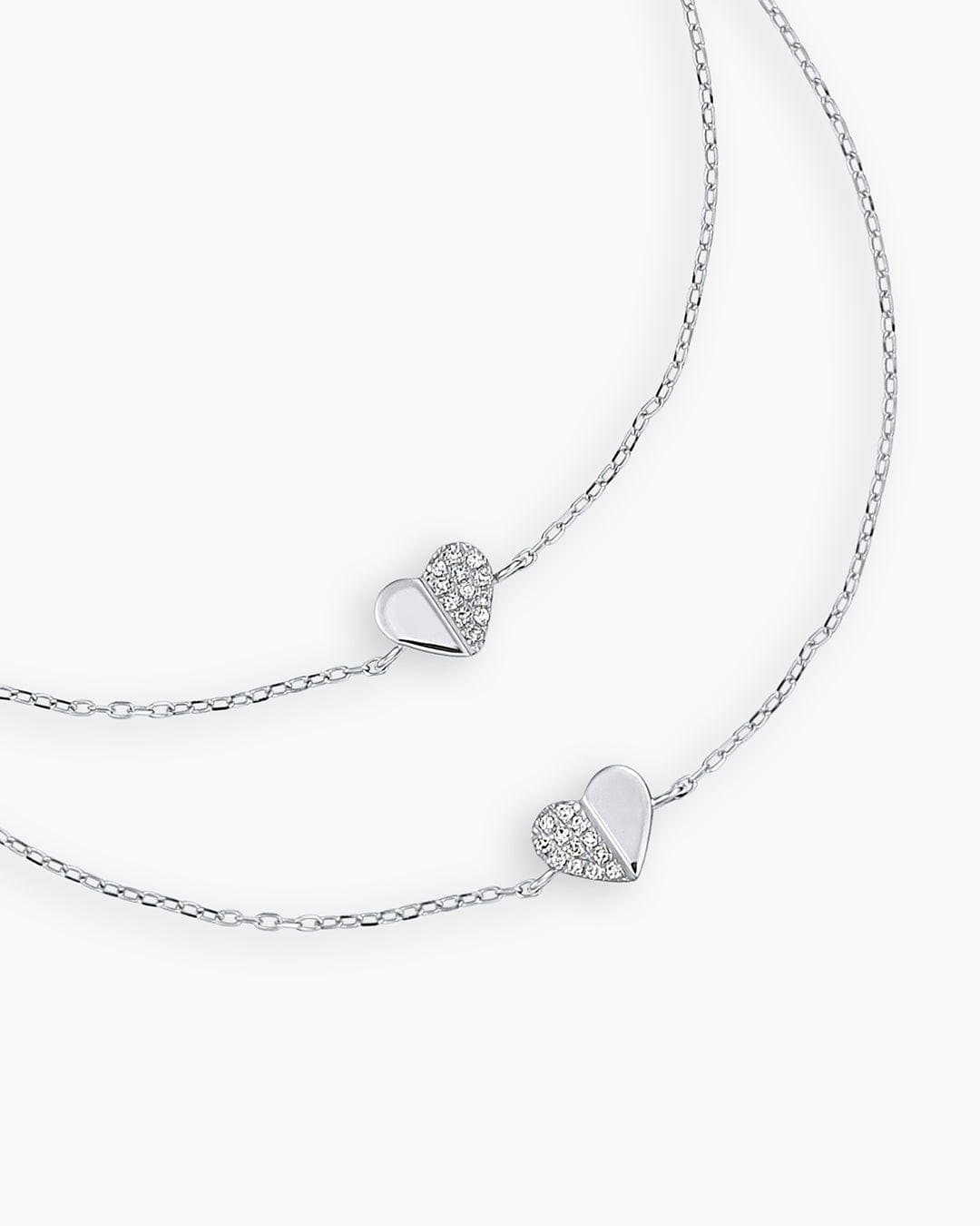 Fine 14K Diamond Bond Bracelet
