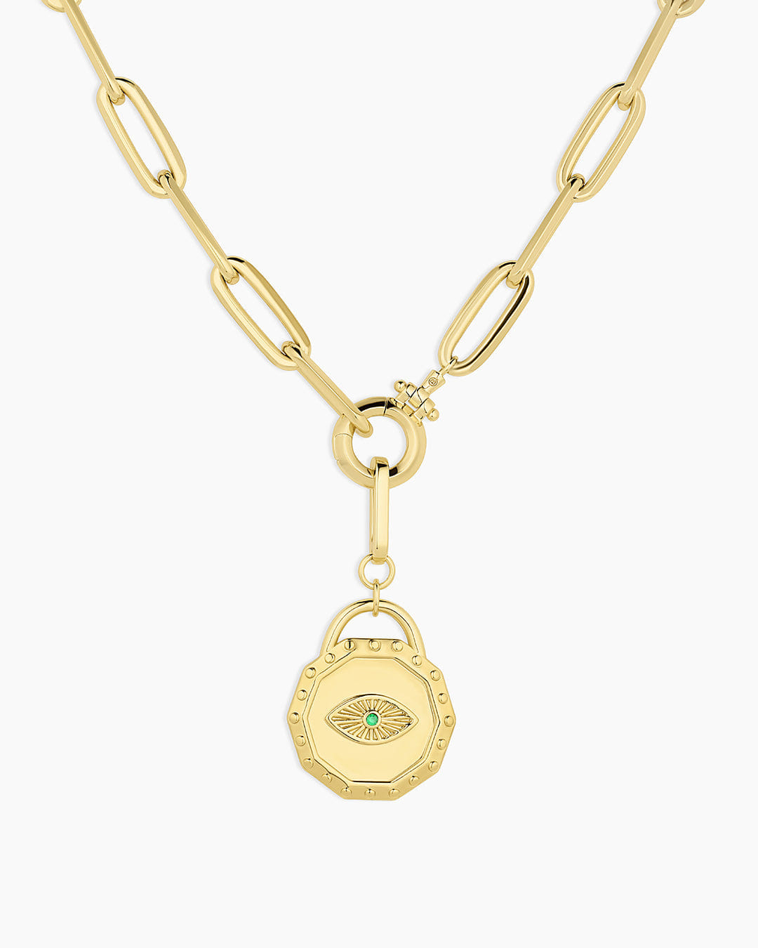 Fall 2024 Fashion Parker XL Evil Eye Necklace