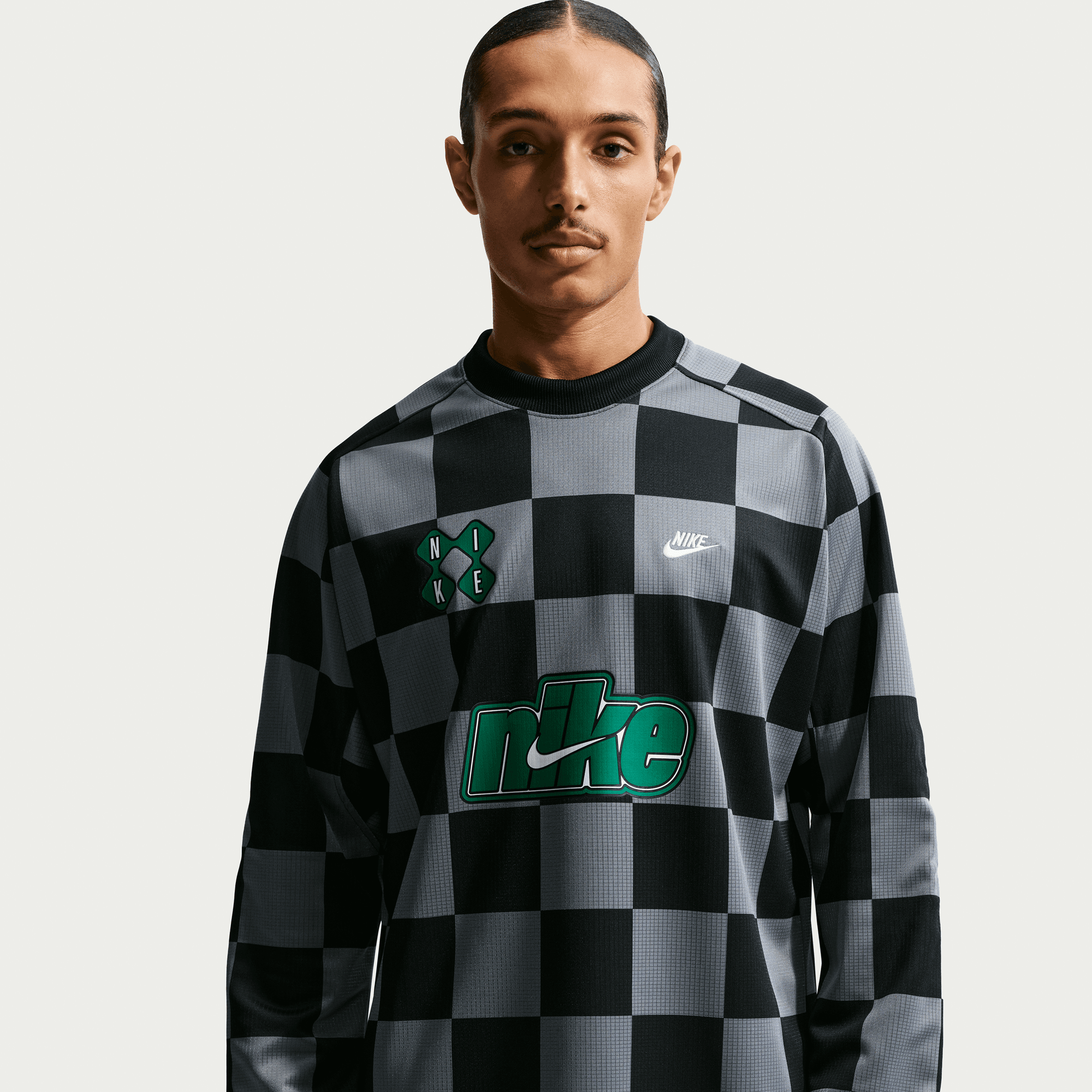 Nike NSW CLUB GOALIE JERSEY - SMOKE GREY / BLACK