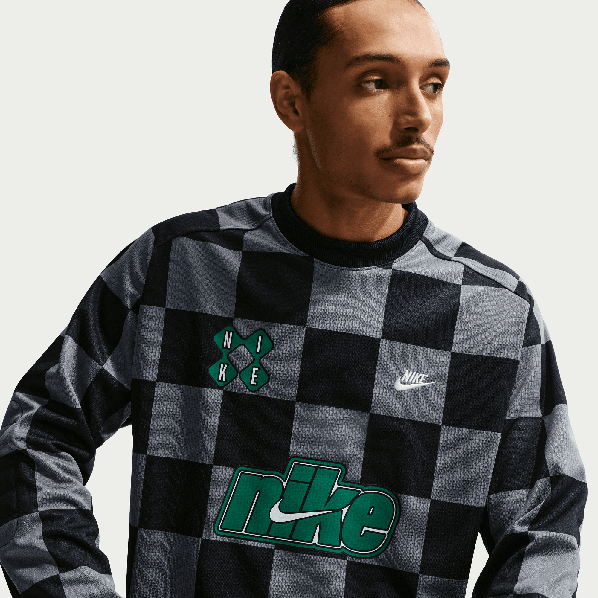 Nike NSW CLUB GOALIE JERSEY - SMOKE GREY / BLACK