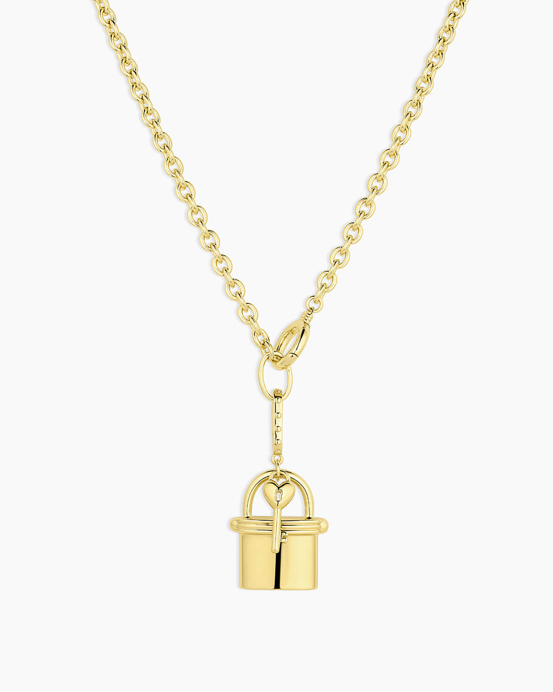 Fall 2024 Fashion Avery Love Lock Necklace