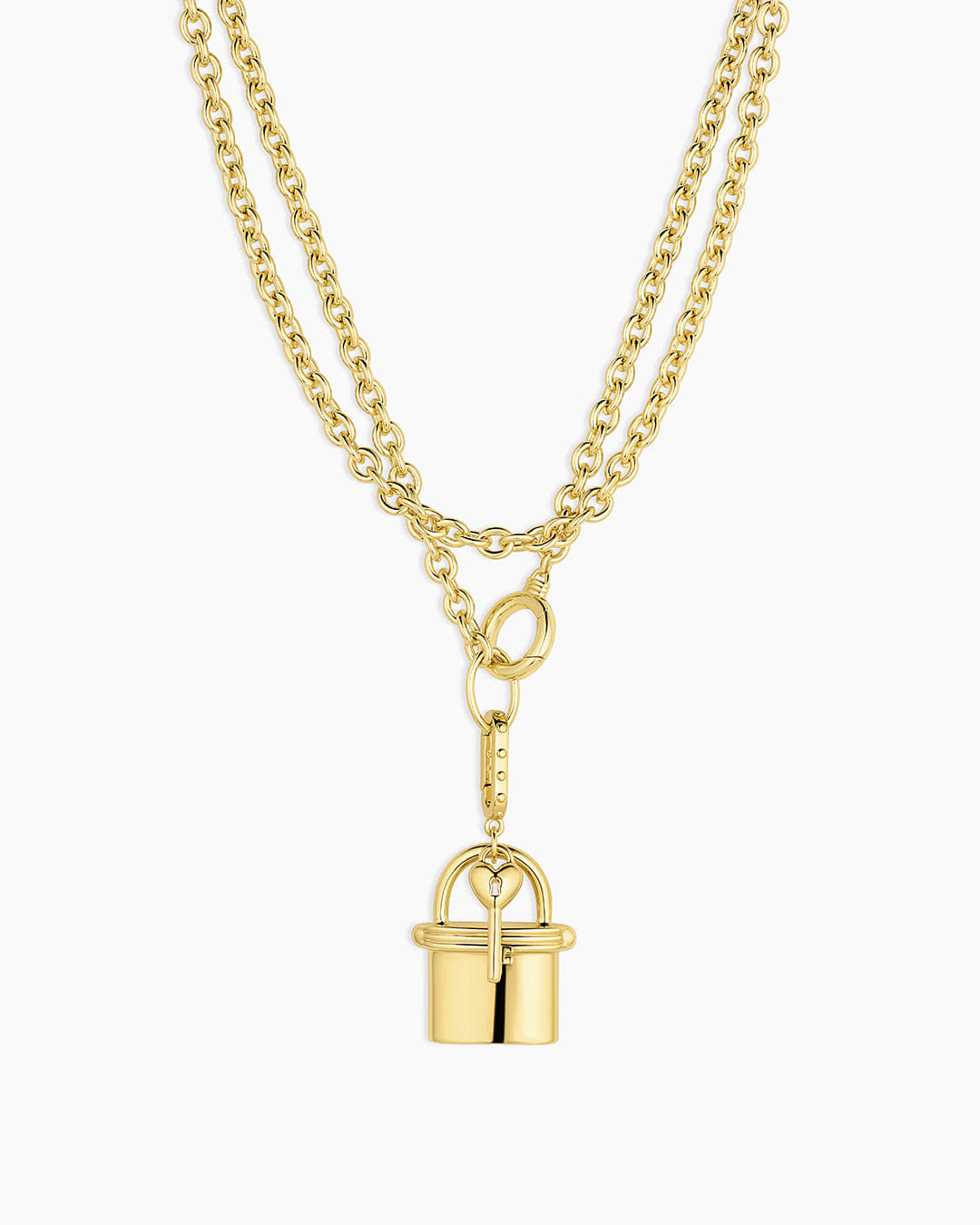 Fall 2024 Fashion Avery Love Lock Necklace