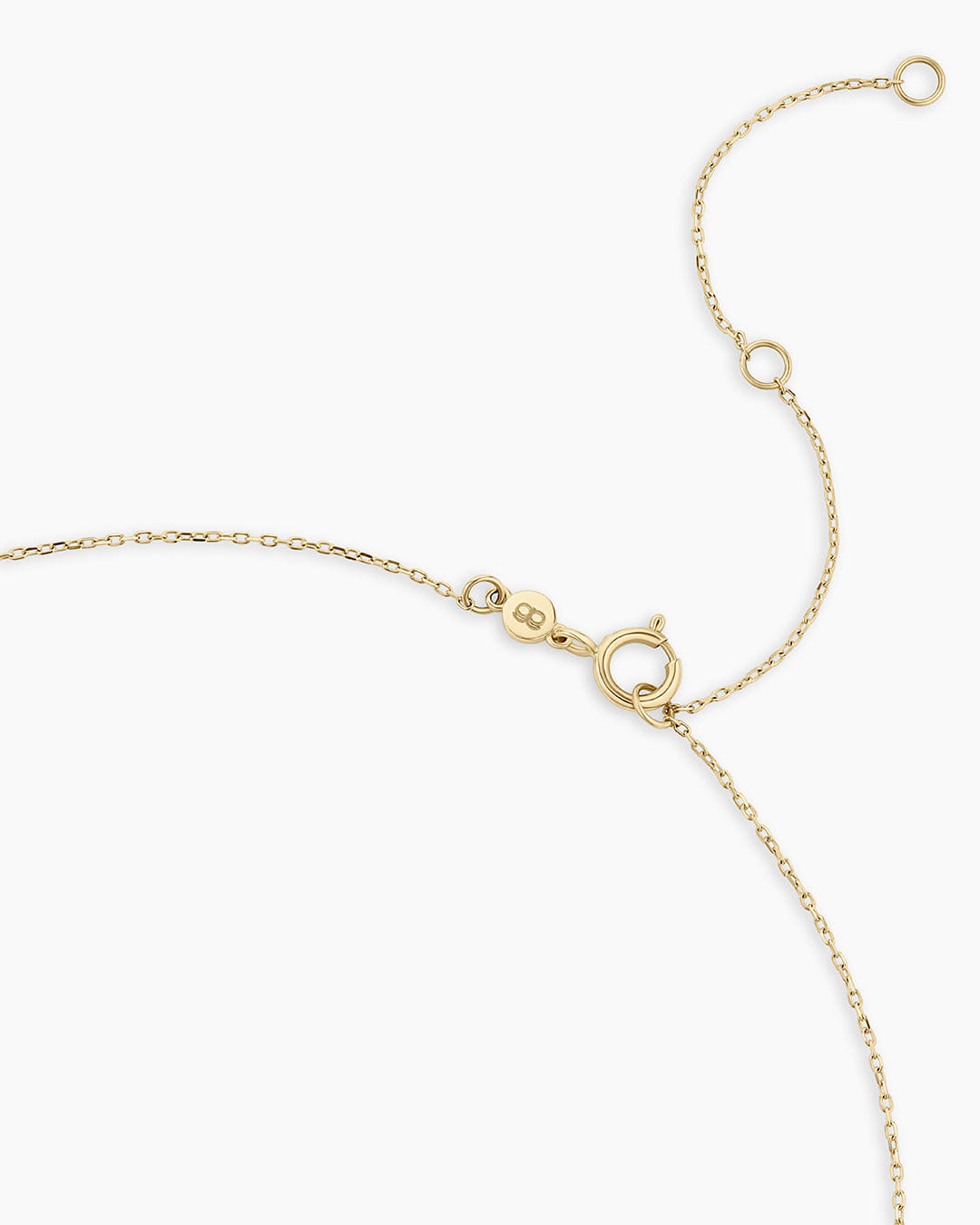 Fine 14K Diamond and White Sapphire Amara Cluster Necklace