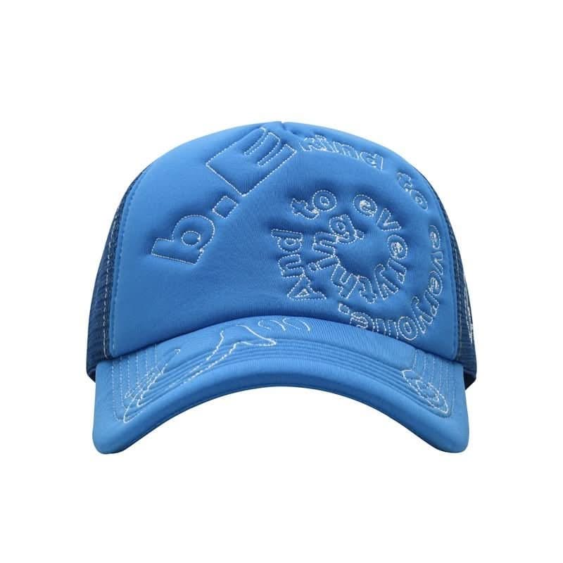 b.Eautiful b.i Foam Trucker Hat – Beach Blue