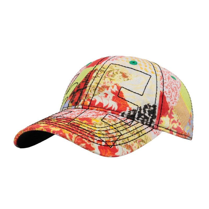 b.Eautiful Vapor Low Profile Hat Red/Black
