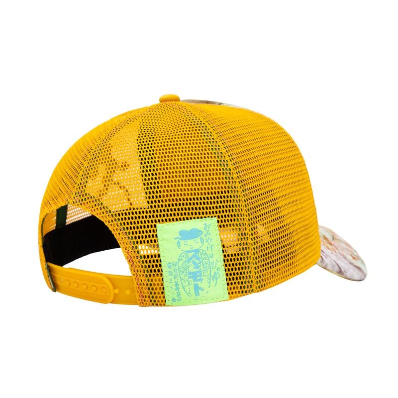b.Eautiful Bi Foam Trucker Hat Tangerine