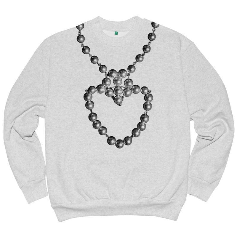 b.Eautiful Leo Gon'do Heart Chain Crewneck Sweatshirt