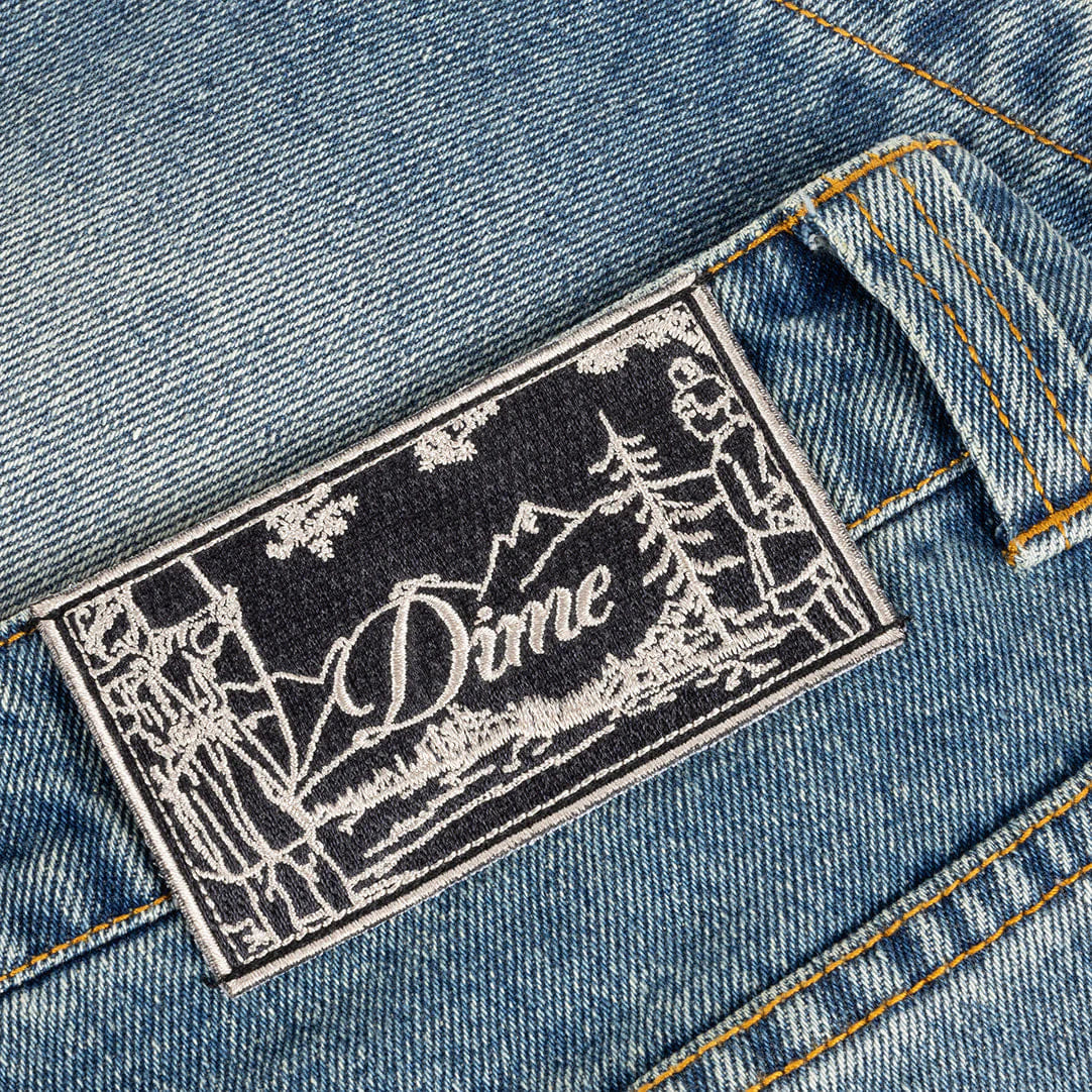 Dime MTL Carpenter Denim Shorts Sandblasted Indigo