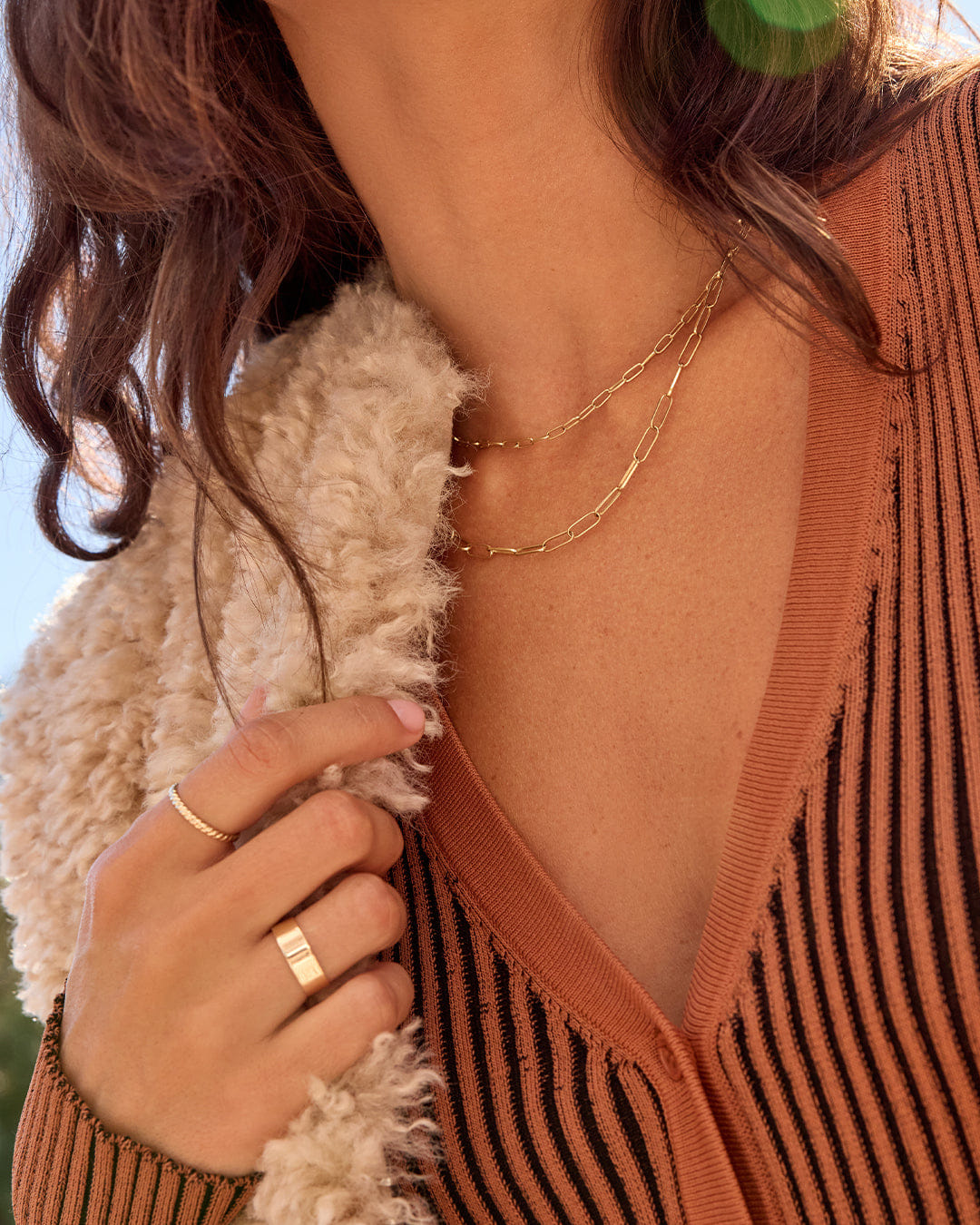 Fine 14K Gold Parker Necklace