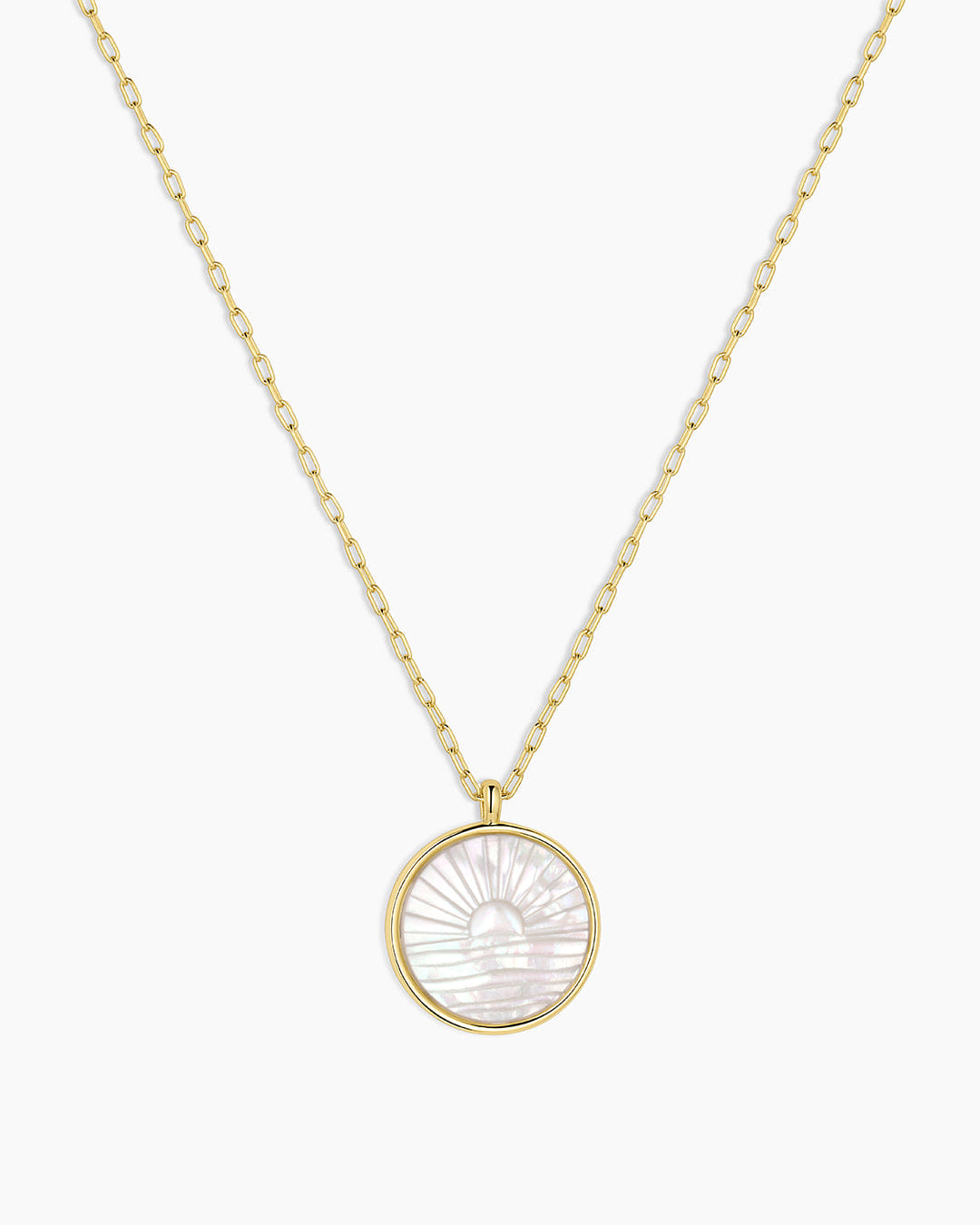 Core Sunset Etched Necklace