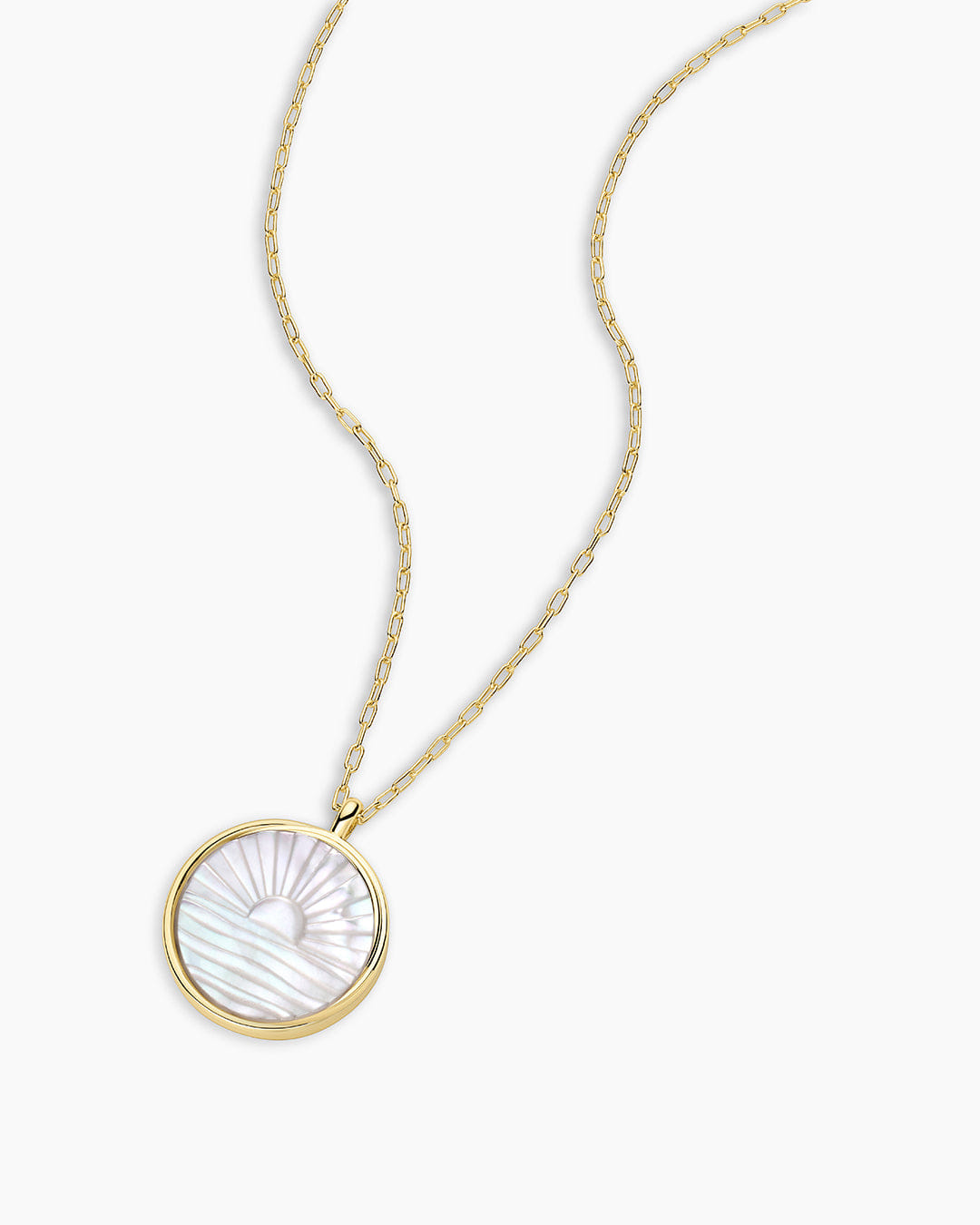 Core Sunset Etched Necklace