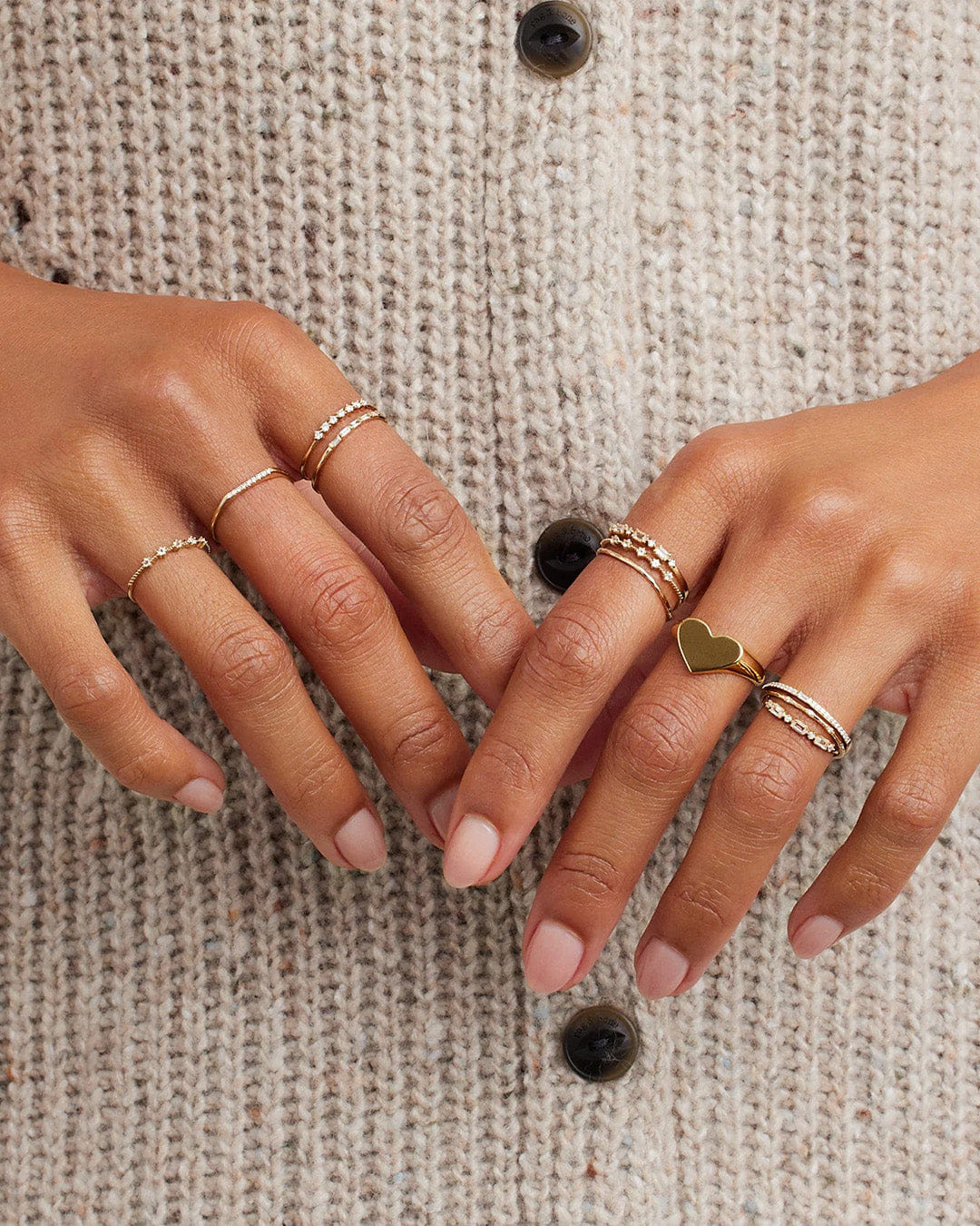 Core Louise Heart Signet Ring