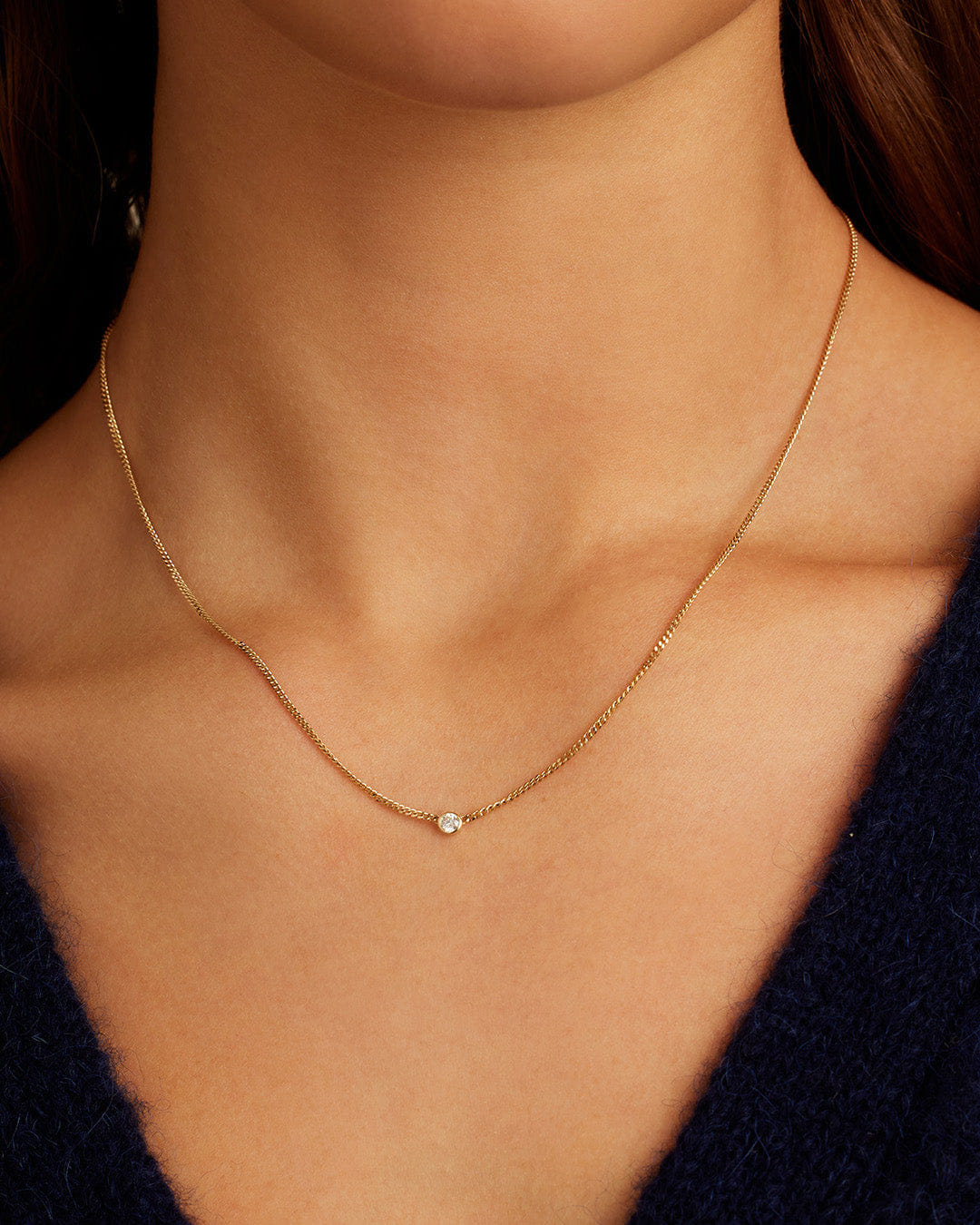 Fine 14K Diamond Wilder Necklace