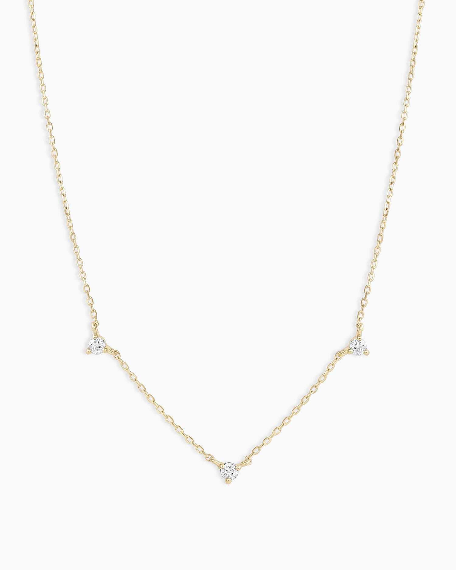 Fine 14K Diamond Eve Necklace