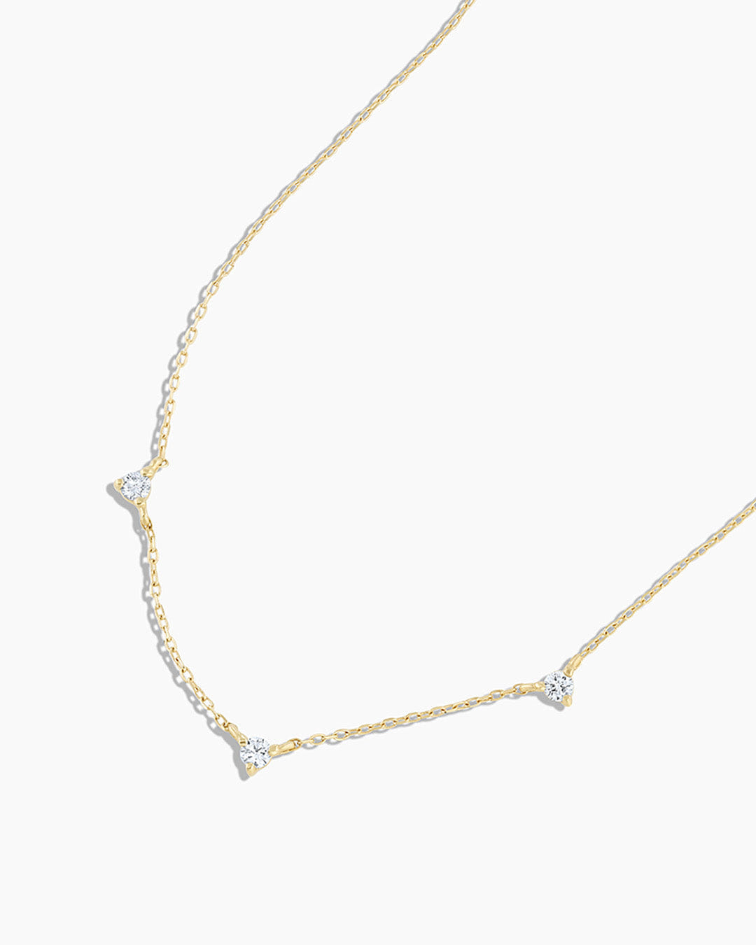 Fine 14K Diamond Eve Necklace