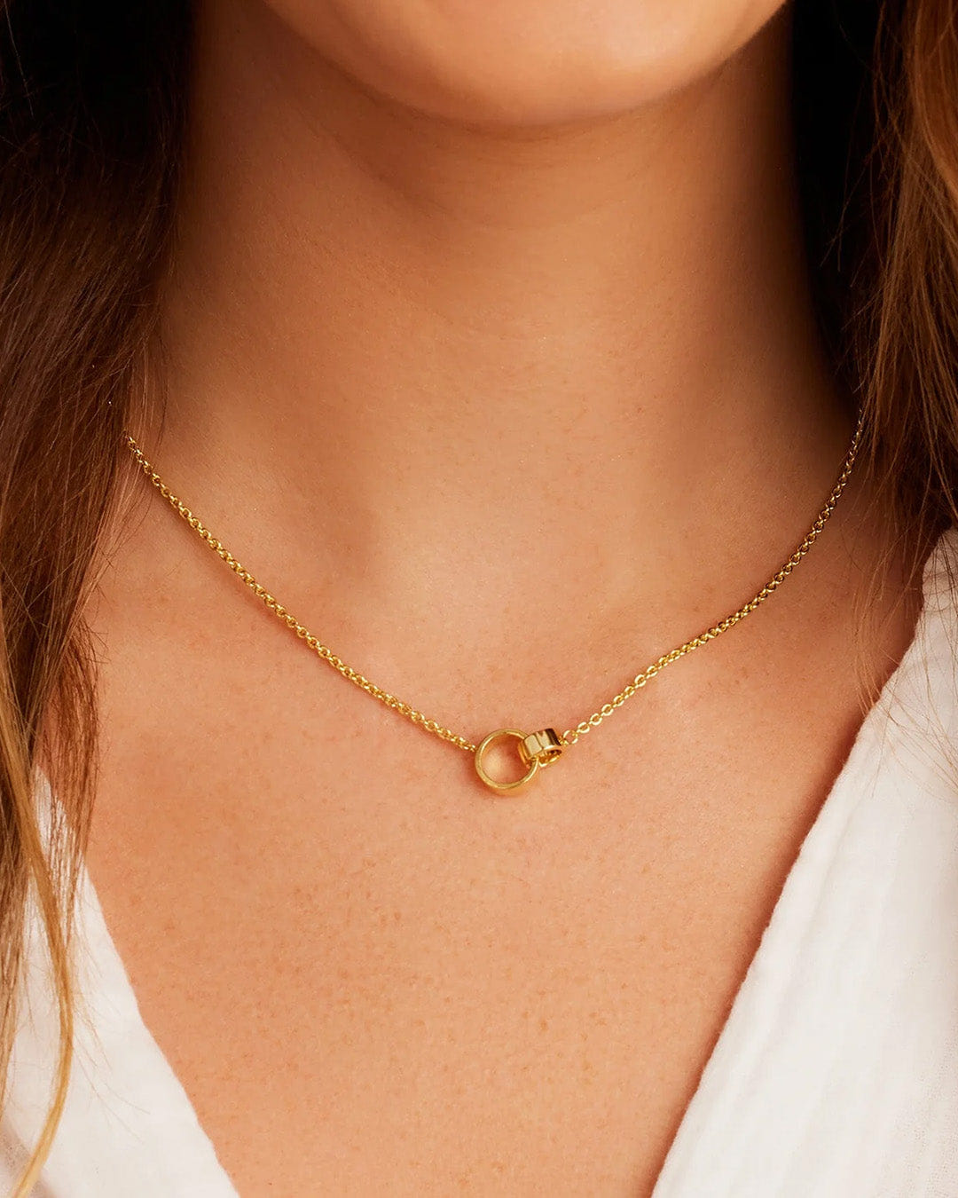 Core Rose Interlocking Necklace