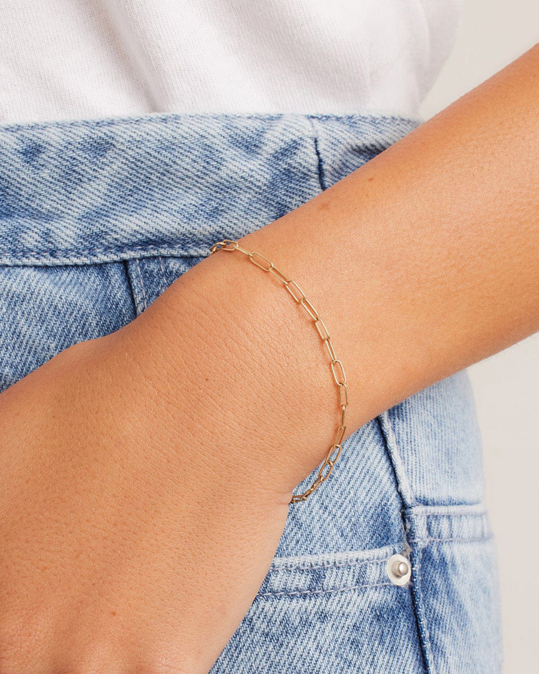 Fine 14K Gold Parker Mini Bracelet