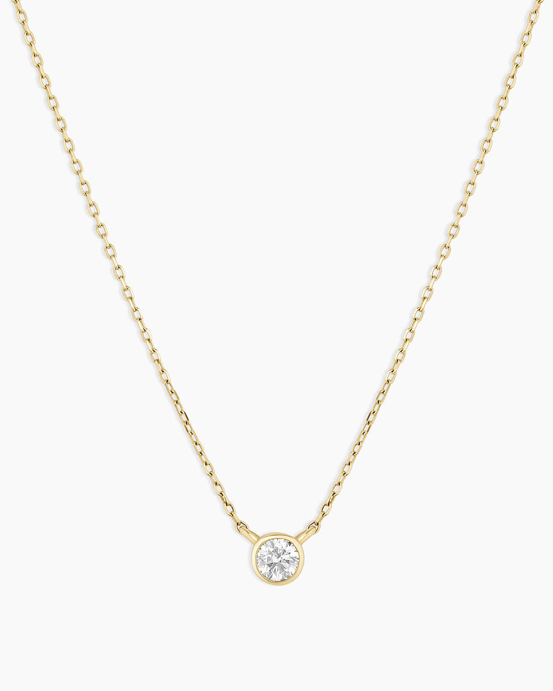 Fine 14K Classic Diamond Necklace