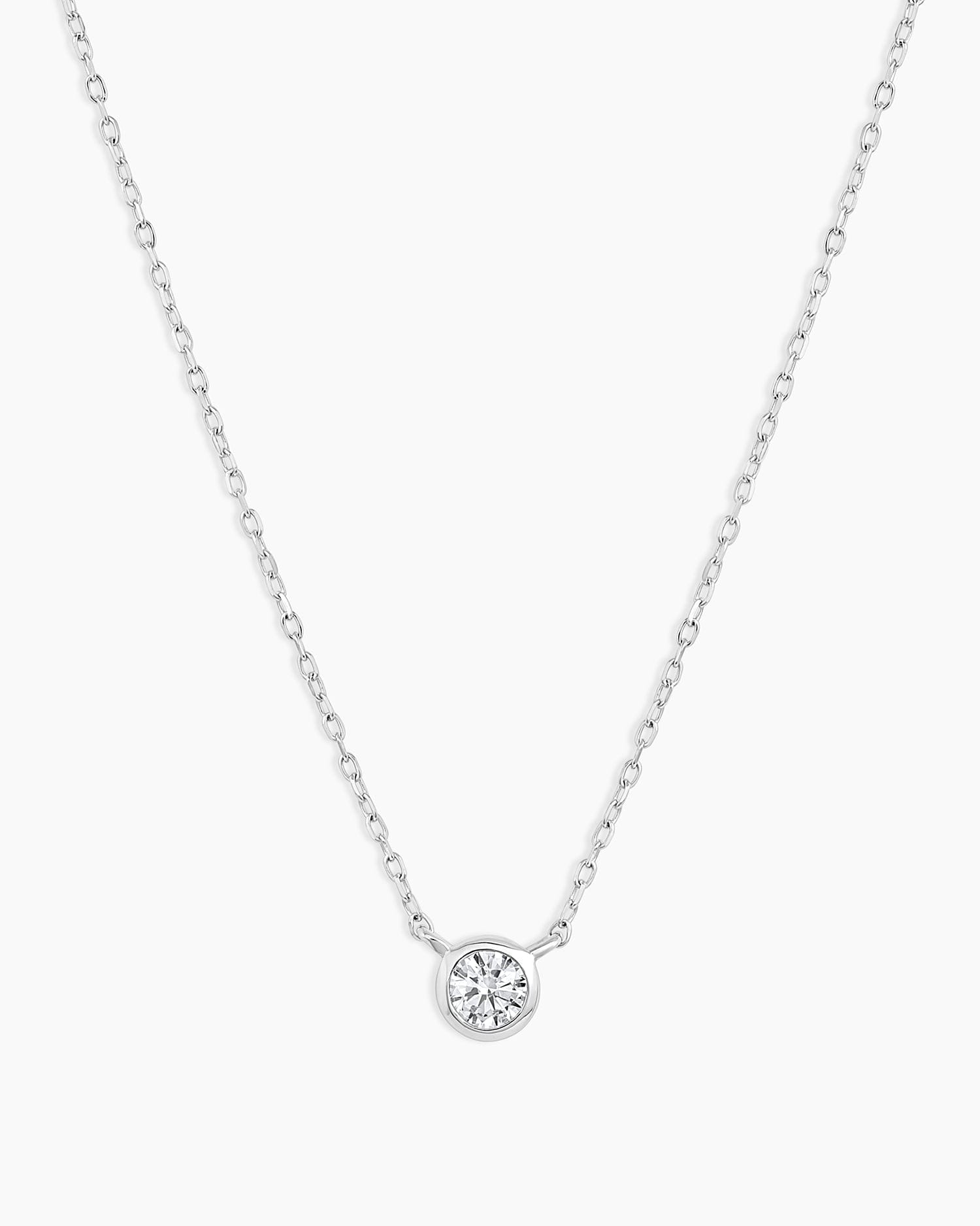 Fine 14K Classic Diamond Necklace