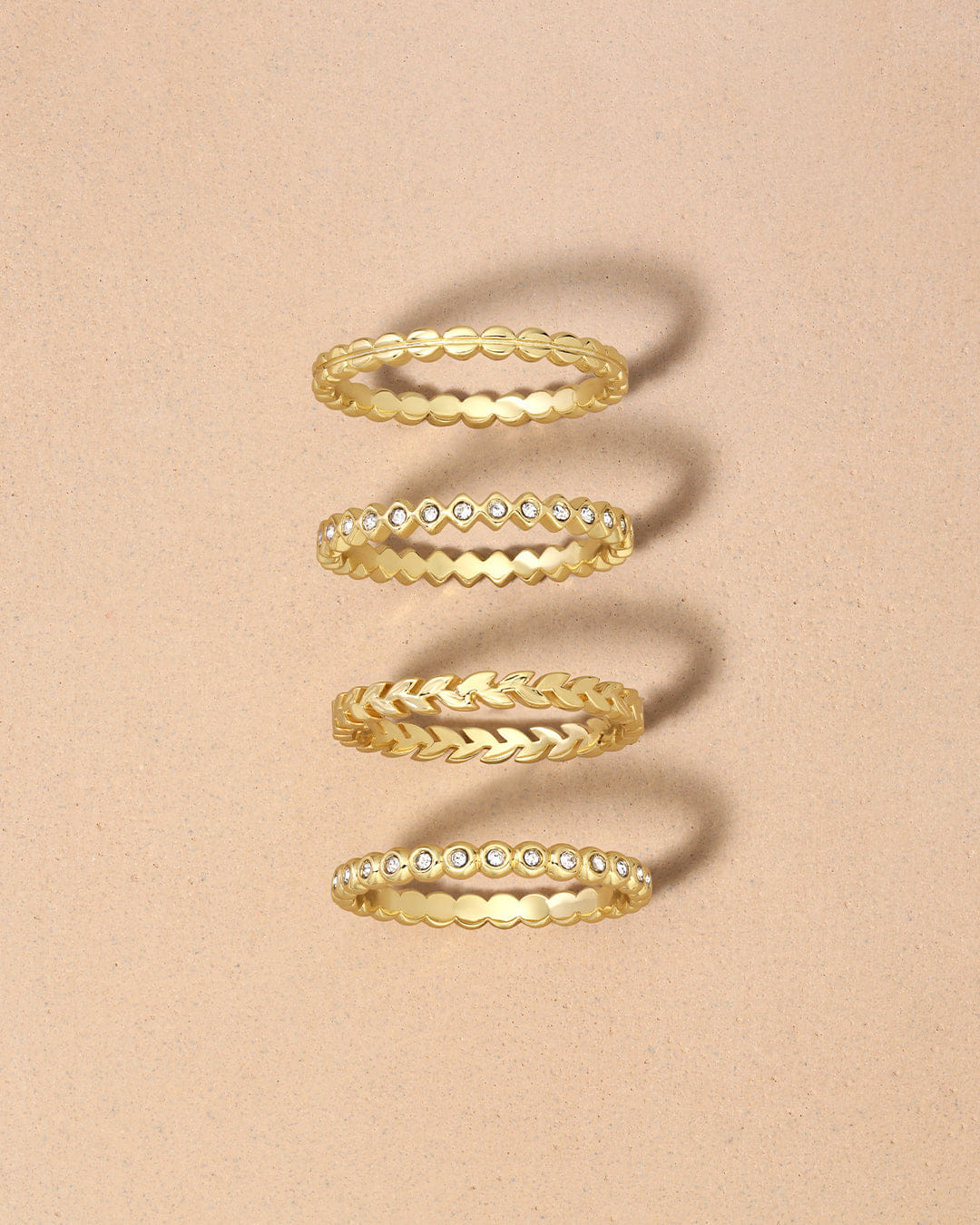 Core Mini Stackable Ring Set