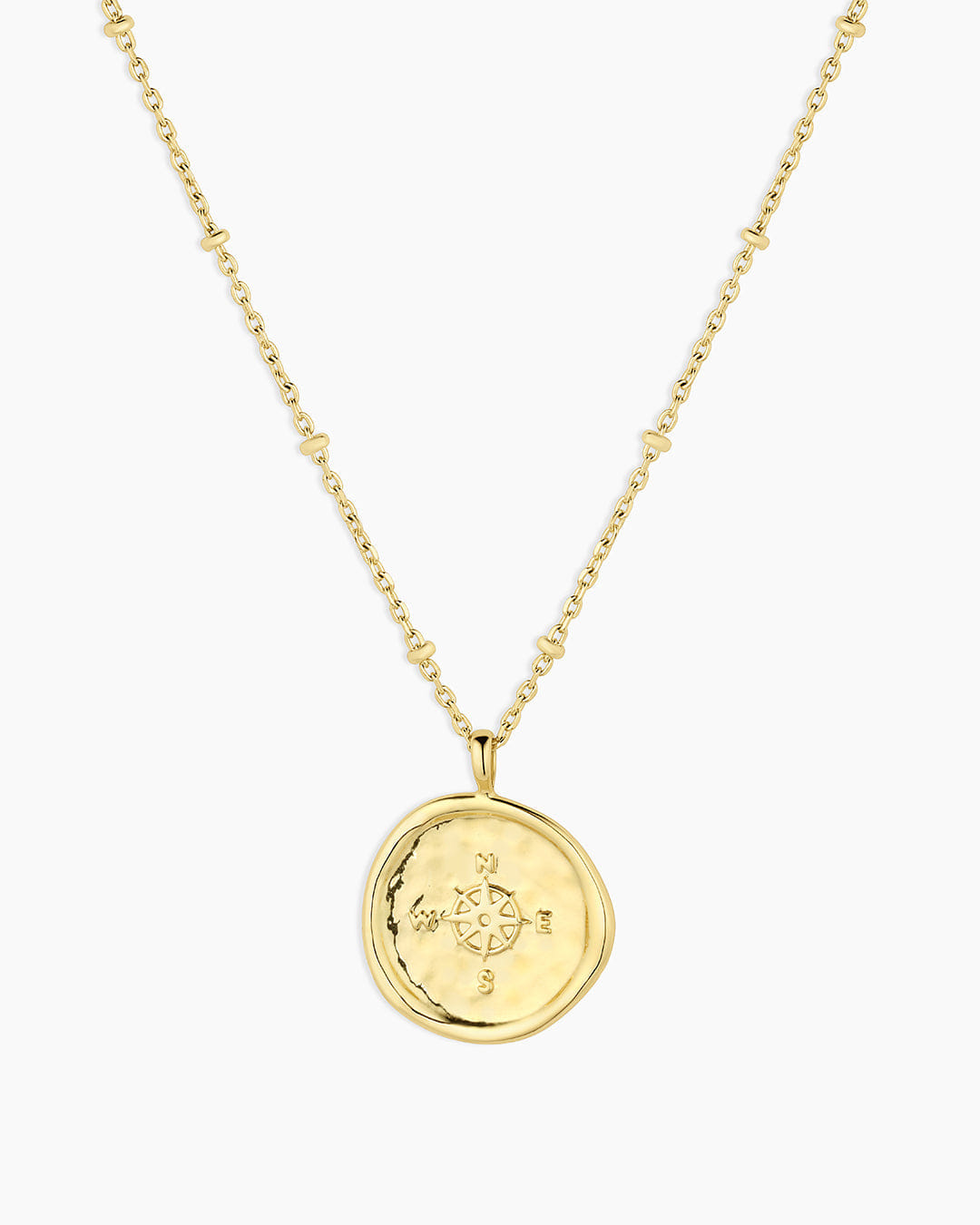 Core Compass Coin Necklace
