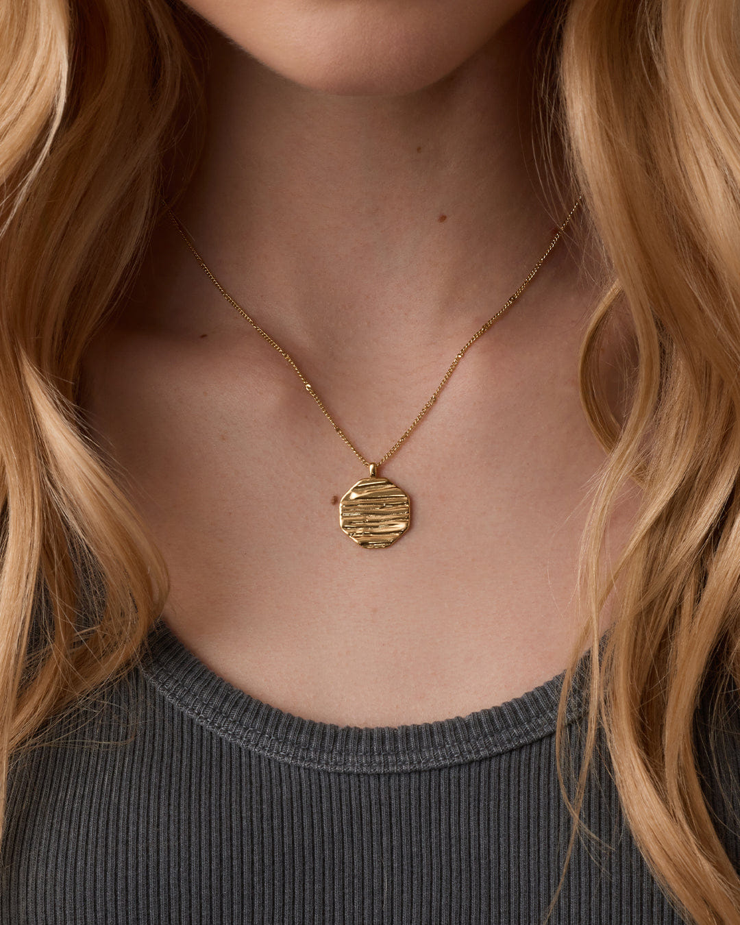 Core Sunset Coin Necklace