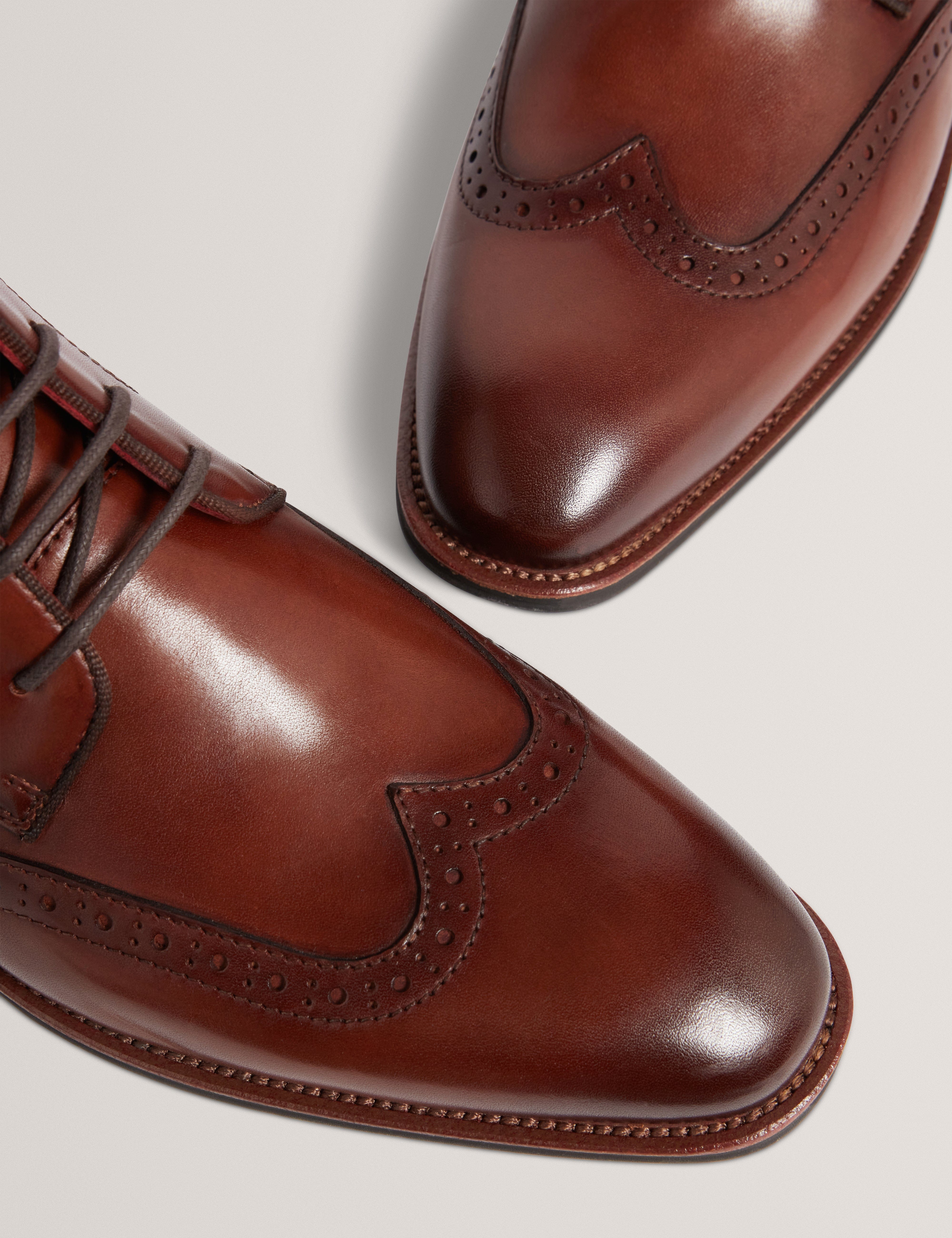 Ted Baker MOV Waldem Brogue Chukka Boot Tan