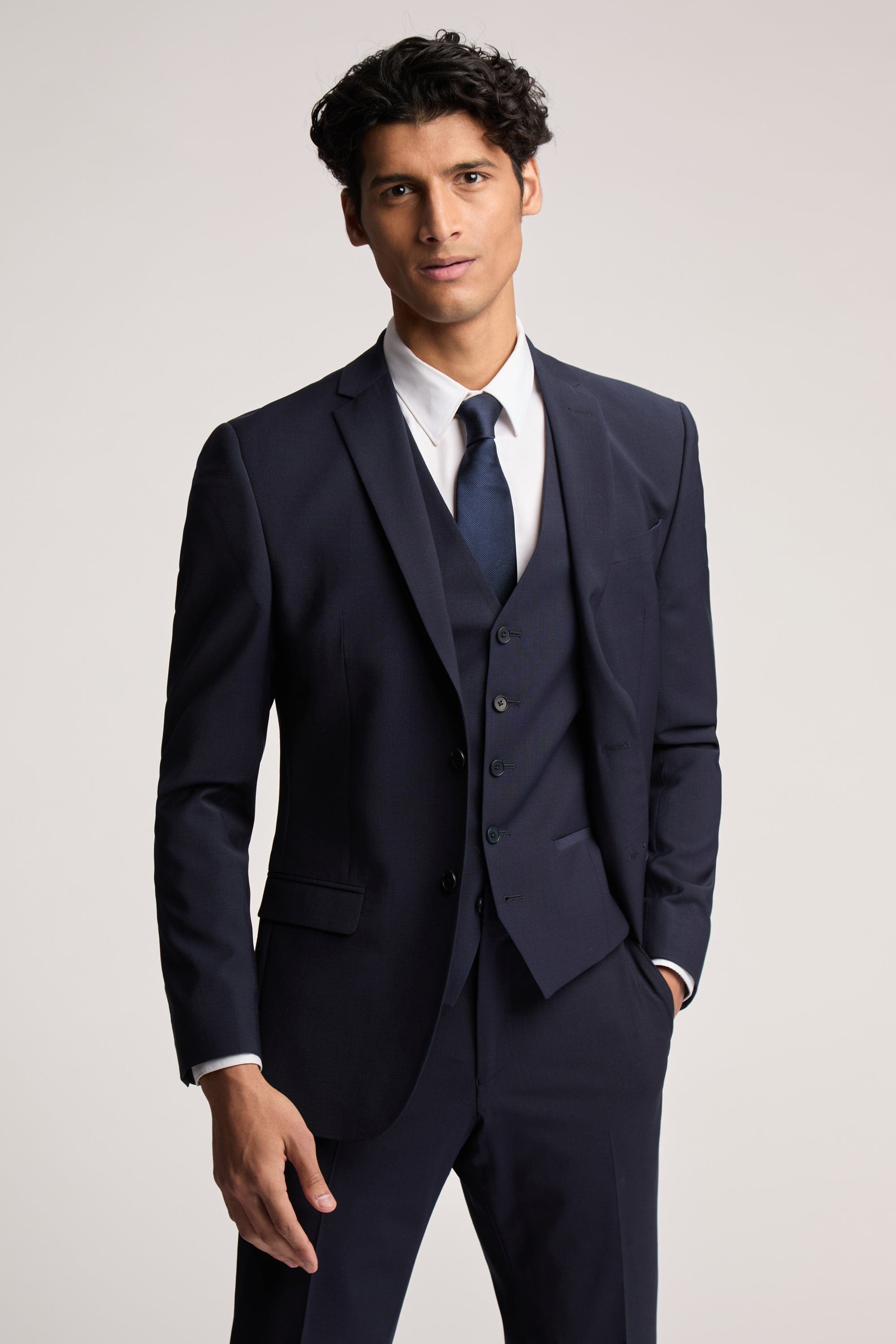 Ted Baker MOV Panama Slim Jacket Navy