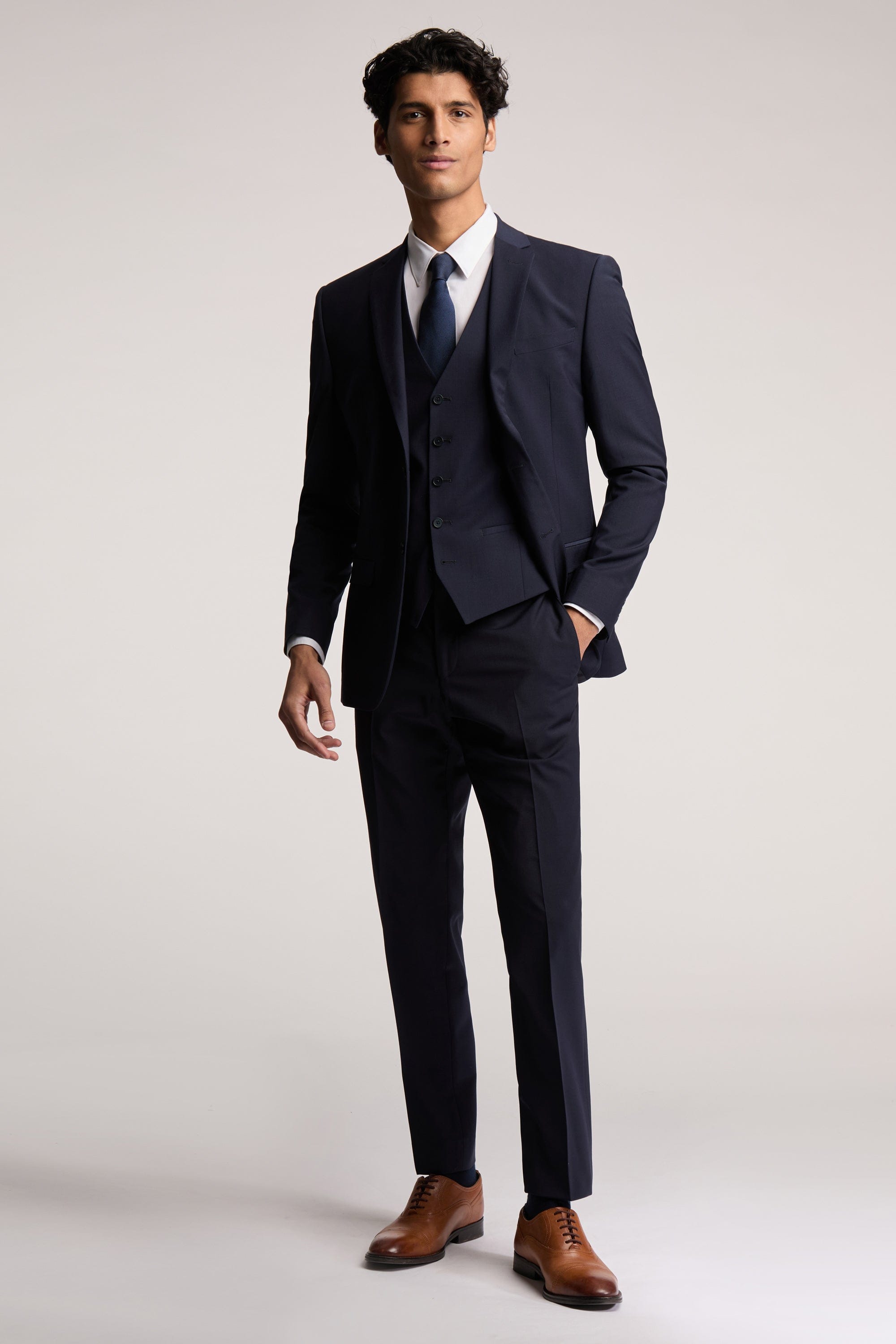 Ted Baker MOV Panama Slim Jacket Navy