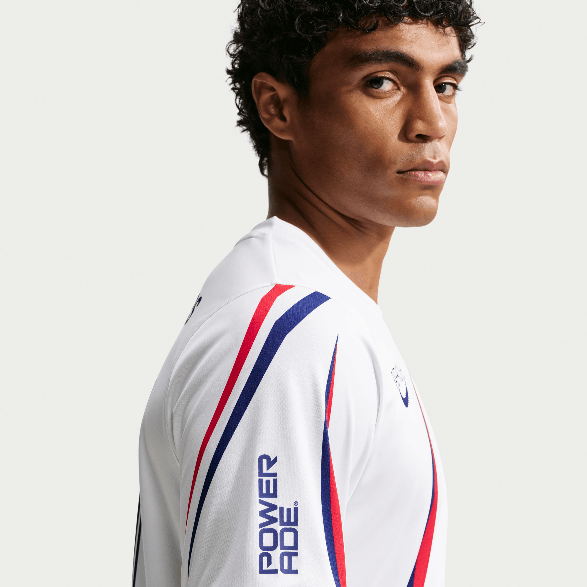Nike USA X V.A.A. X NIKE "X2" PREMATCH JERSEY - WHITE / DEEP ROYAL BLUE