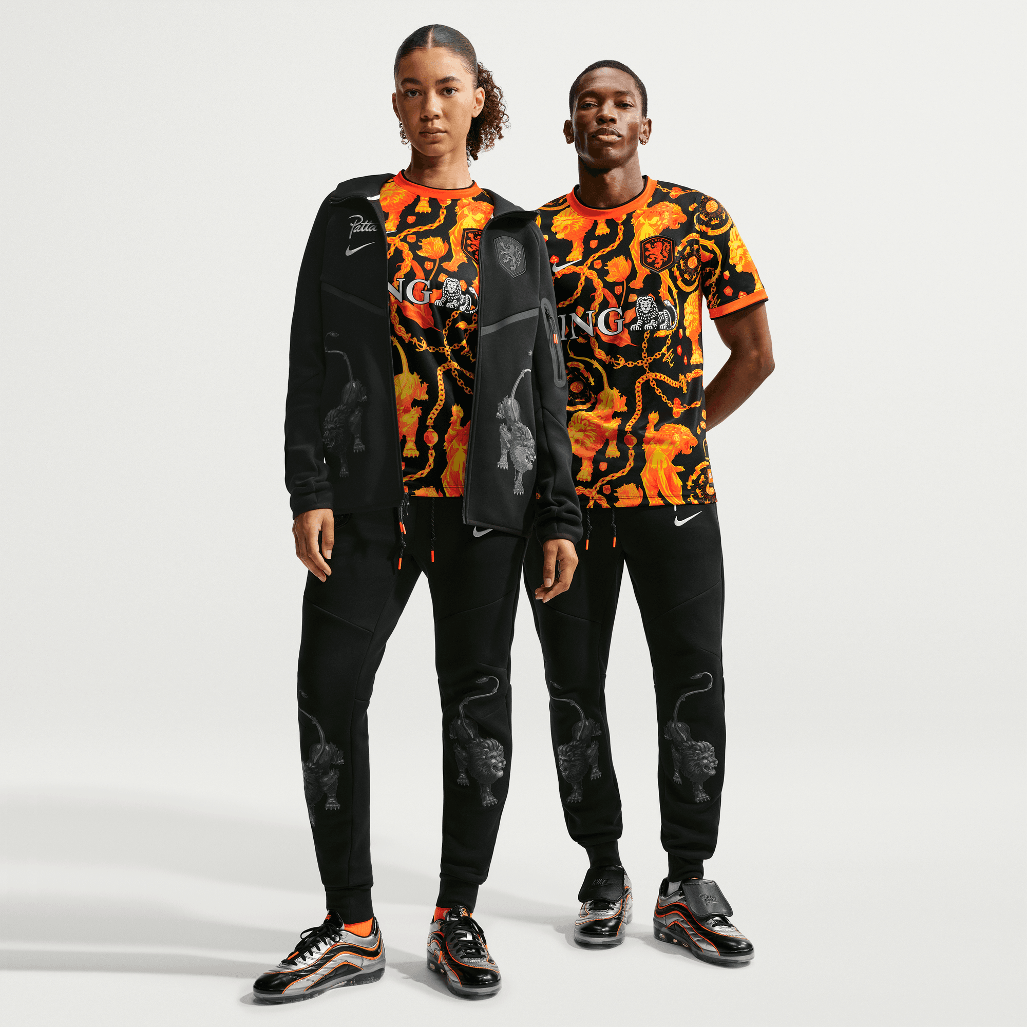 Nike NETHERLANDS X PATTA X NIKE "X2" TECH FLEECE JOGGER - BLACK