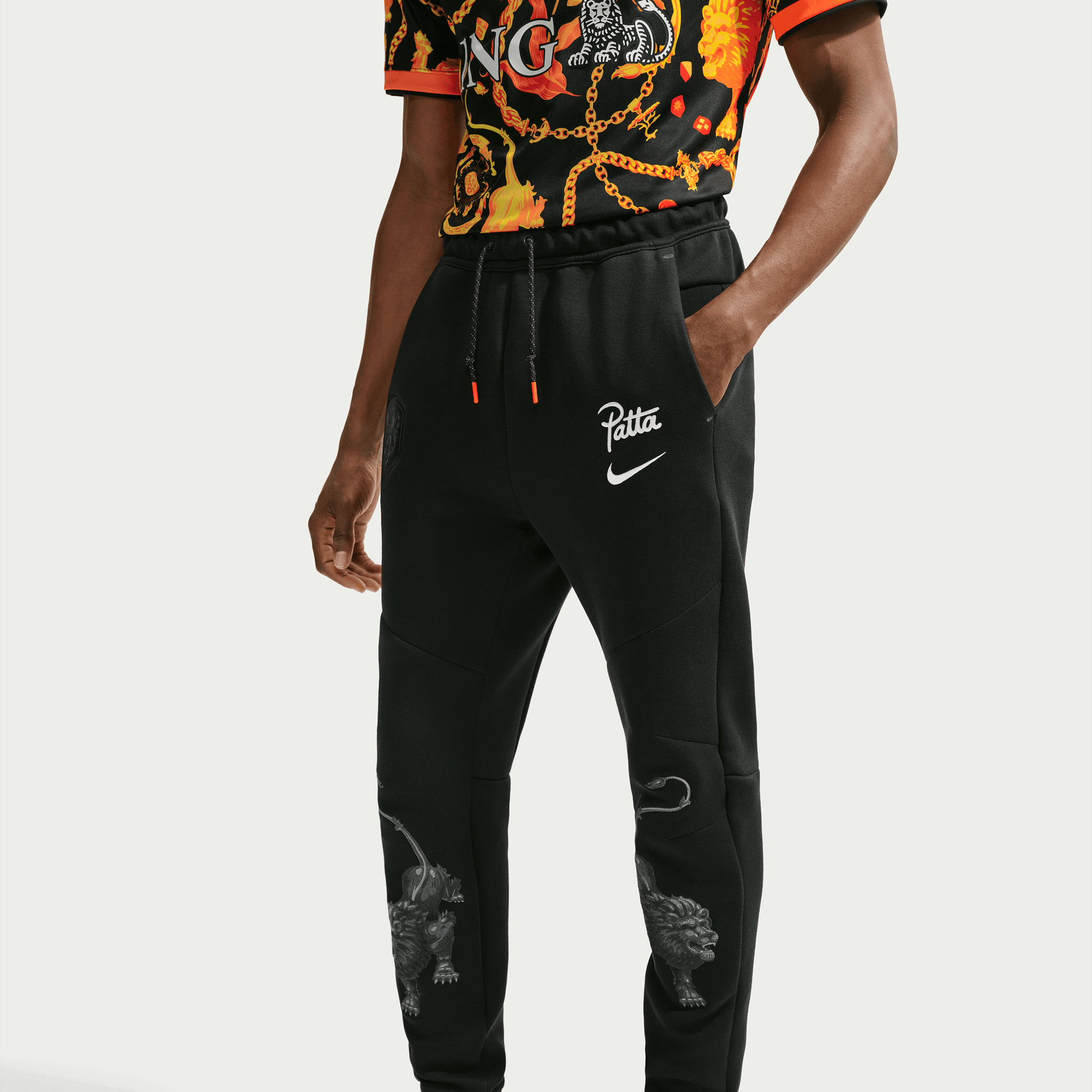 Nike NETHERLANDS X PATTA X NIKE "X2" TECH FLEECE JOGGER - BLACK