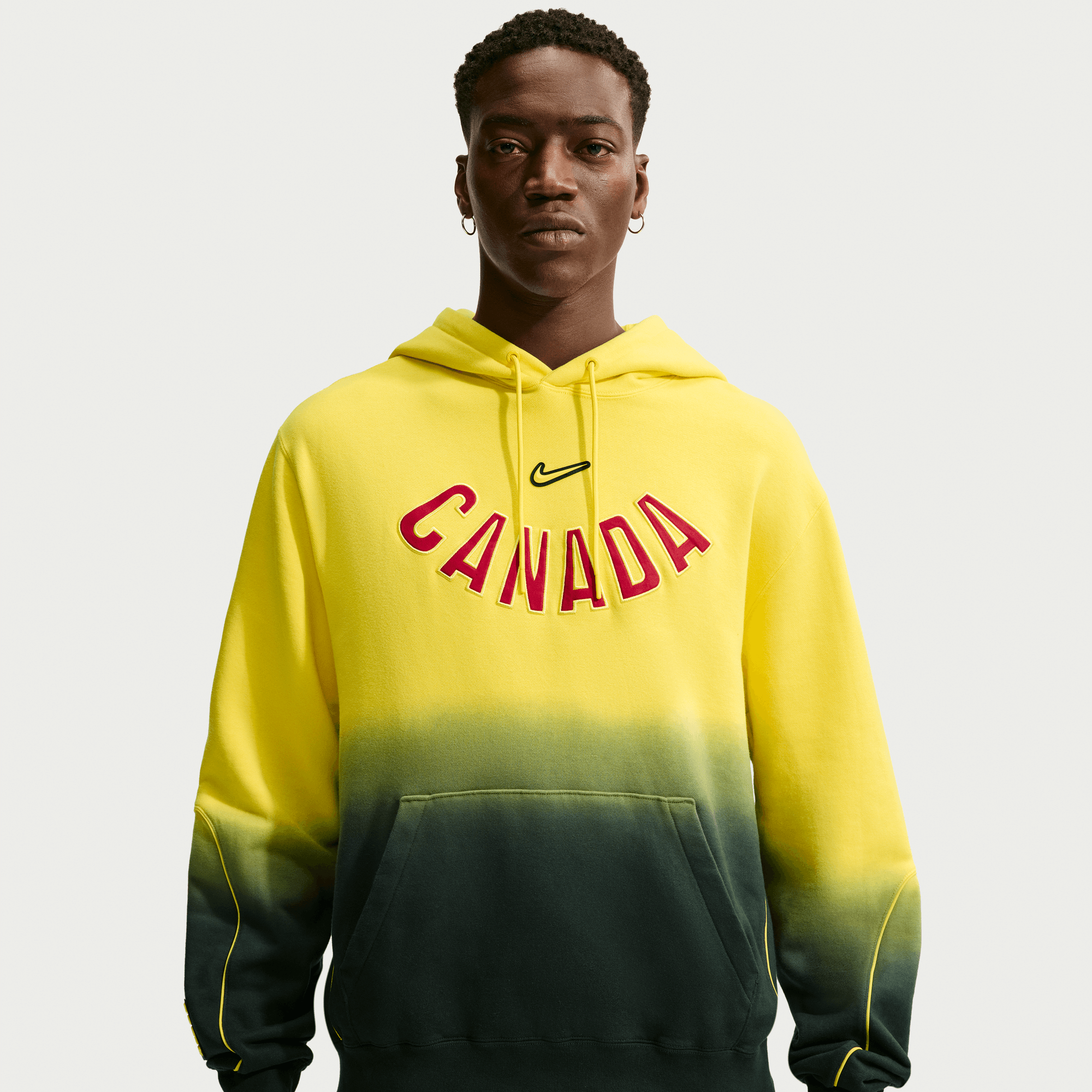 Nike CANADA X NOCTA X NIKE "X2" CS FLEECE HOODIE - SONIC YELLOW / BLACK