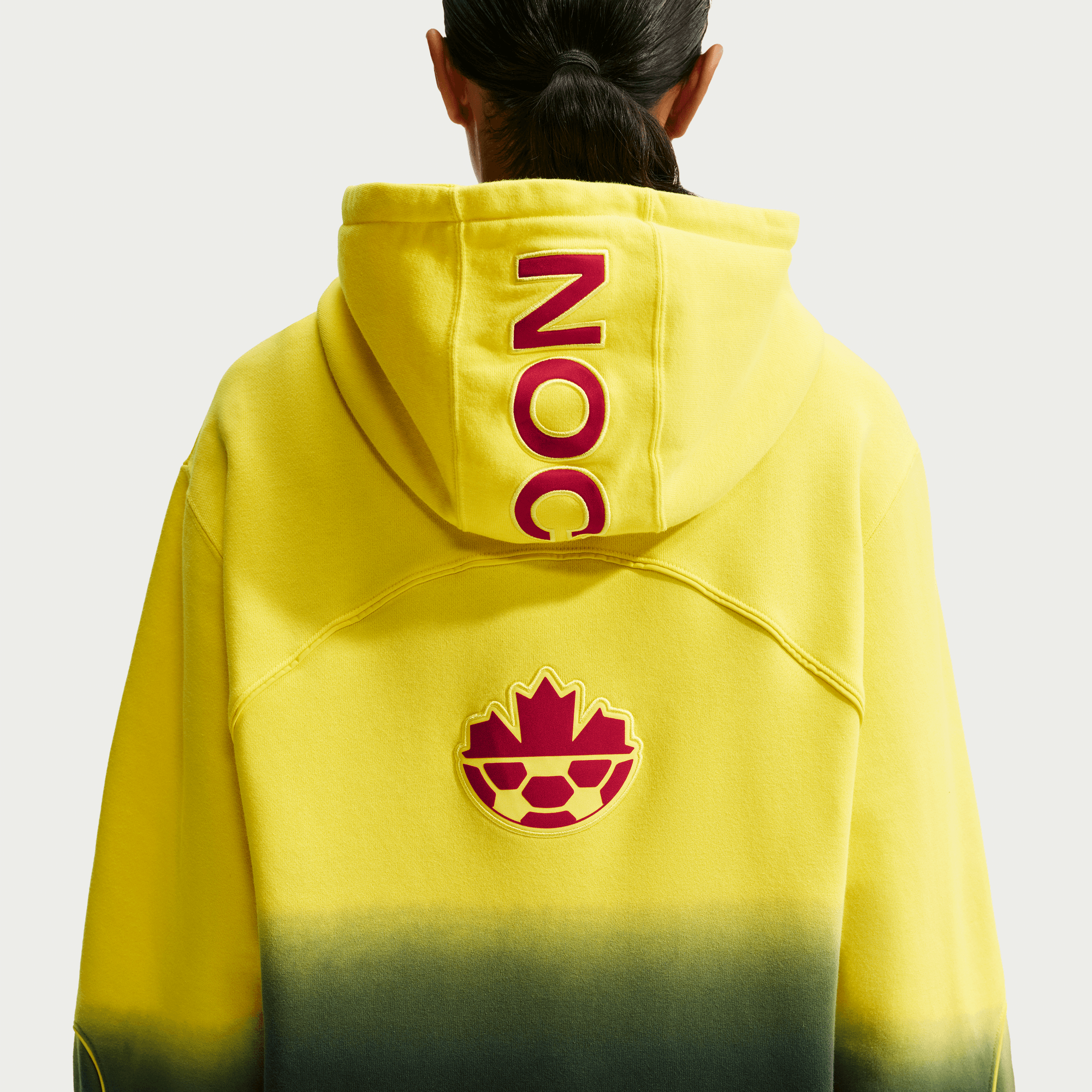Nike CANADA X NOCTA X NIKE "X2" CS FLEECE HOODIE - SONIC YELLOW / BLACK