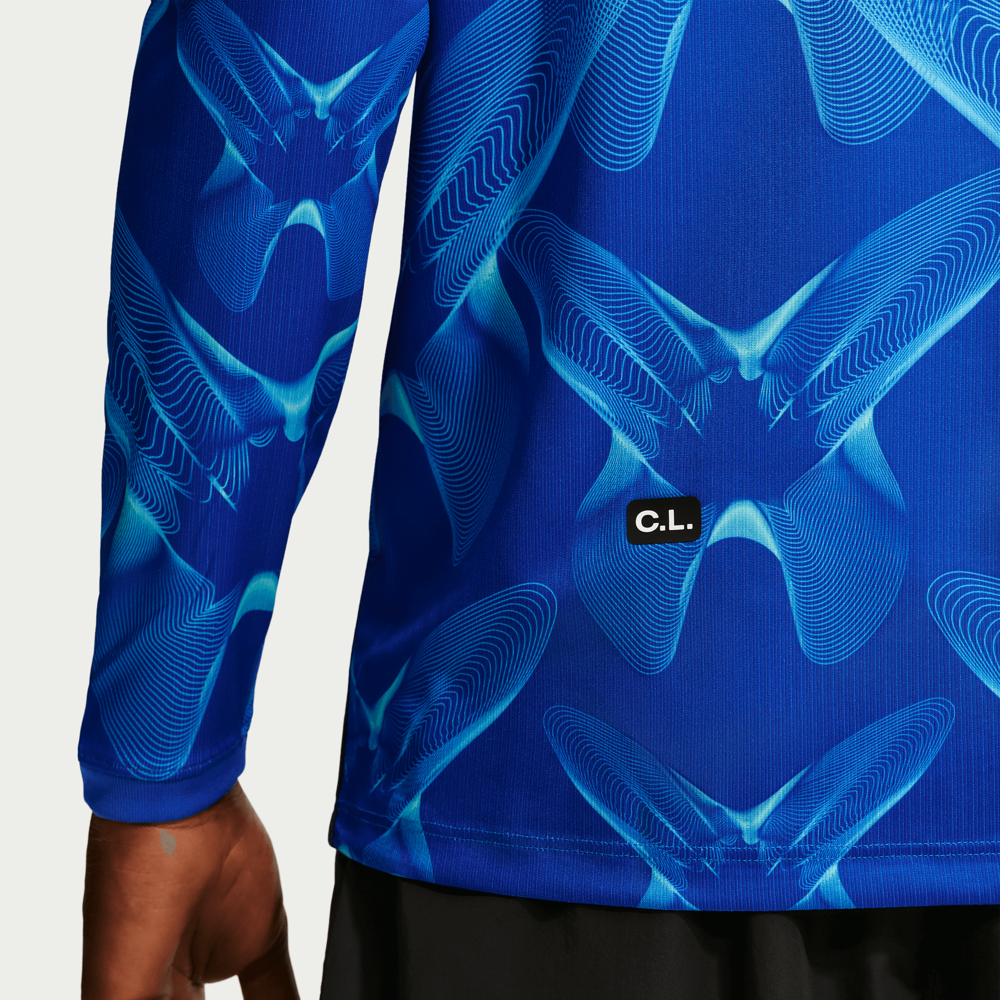 Nike CANADA X NOCTA X NIKE "X2" L/S GOALKEEPER JERSEY - LYON BLUE / WHITE