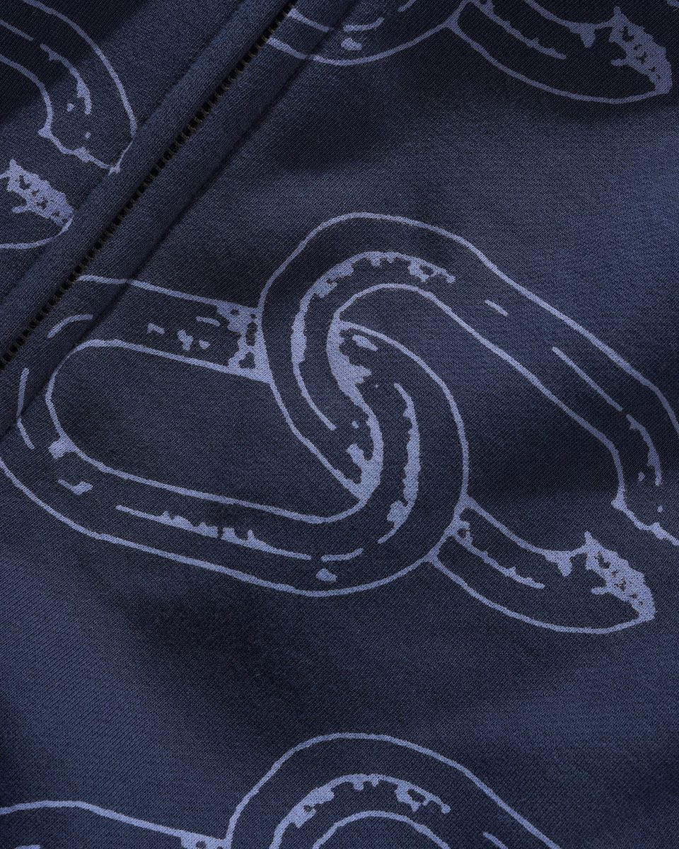 Cash Only Chain Zip-Thru Hoodie