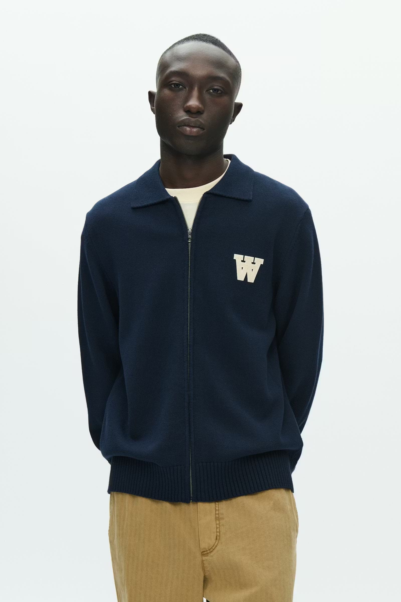 WoodWood WWTay Cardigan – Navy