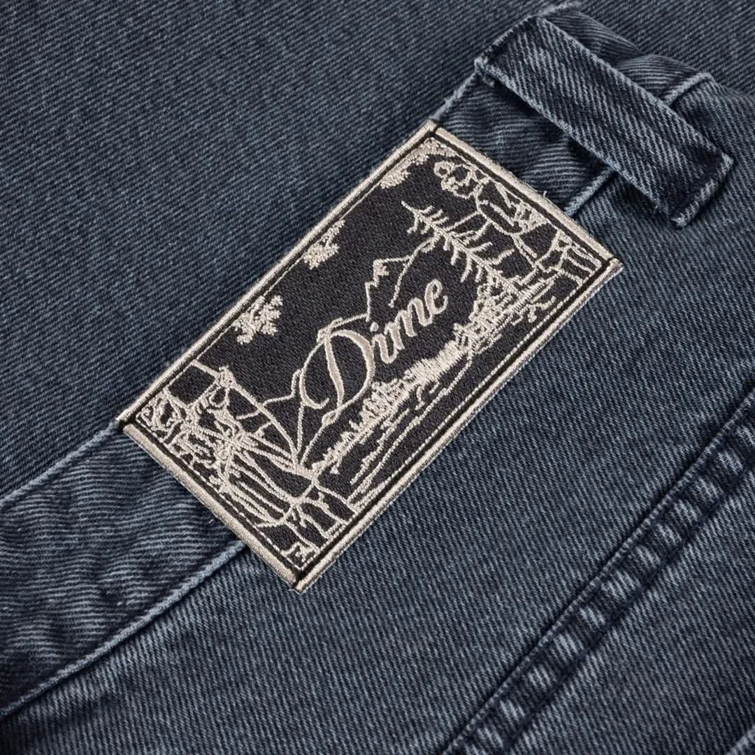 Dime MTL Classic Denim Shorts – Overdyed Blue