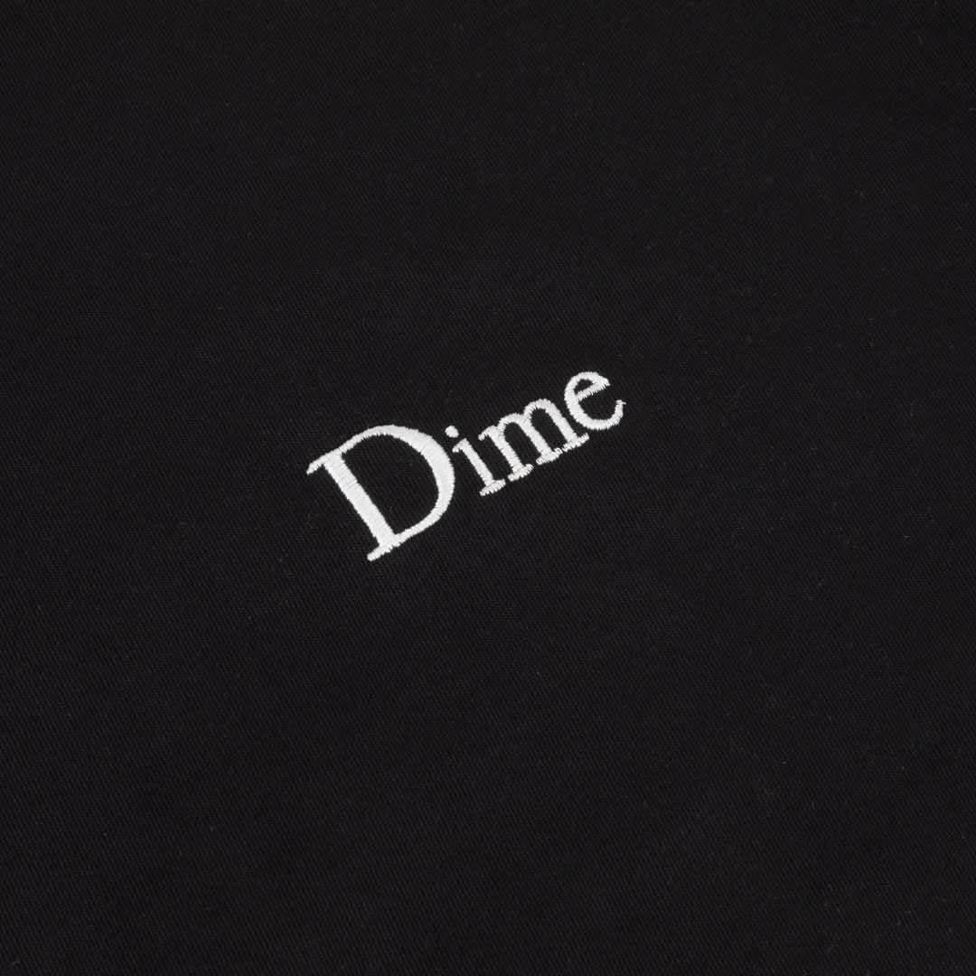 Dime MTL Classic Small Logo Tee – Black