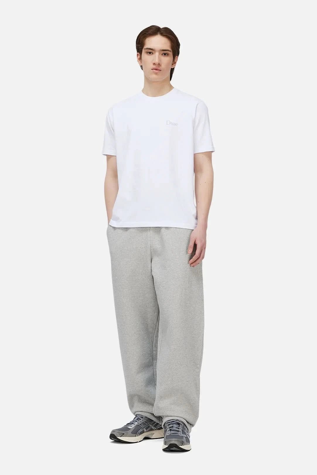 Dime MTL Classic Small Logo Tee – White