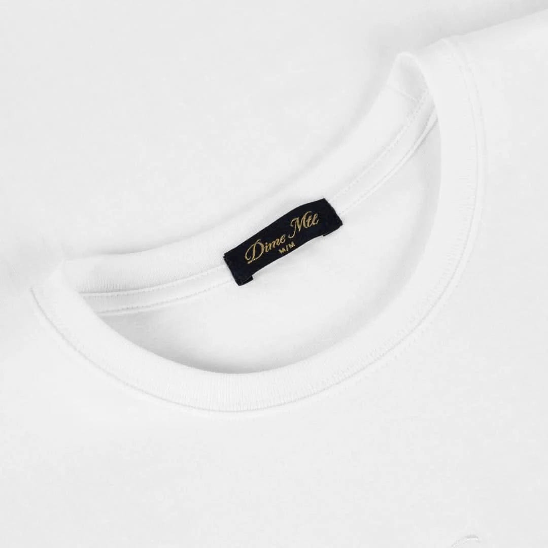 Dime MTL Jumble T-Shirt – White