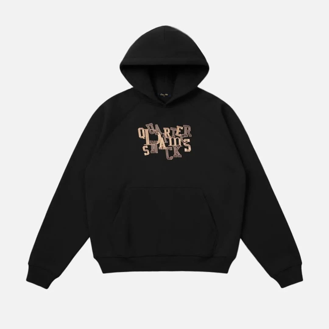Dime MTL Jumble Hoodie – Black