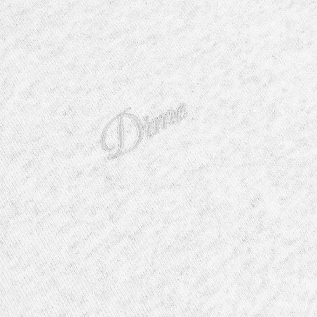 Dime MTL Cursive Raglan Hoodie Ash