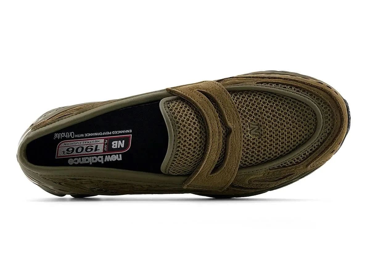 New Balance 1906L Olive – Hybrid Loafer Sneaker