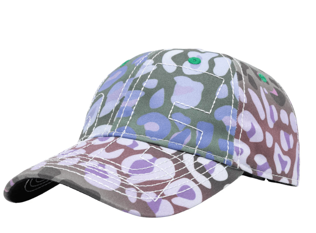b.Eautiful Vapor 6 Panel Hat – Multi Leopard