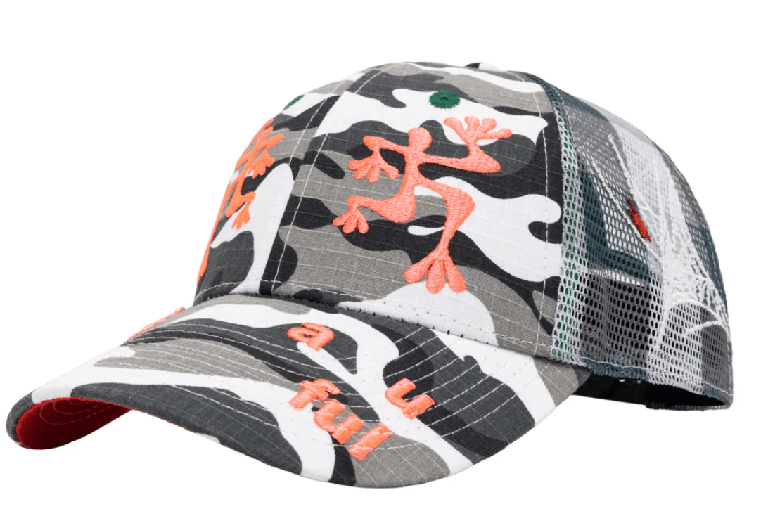 b.Eautiful Biyu Hat – Black White Camo