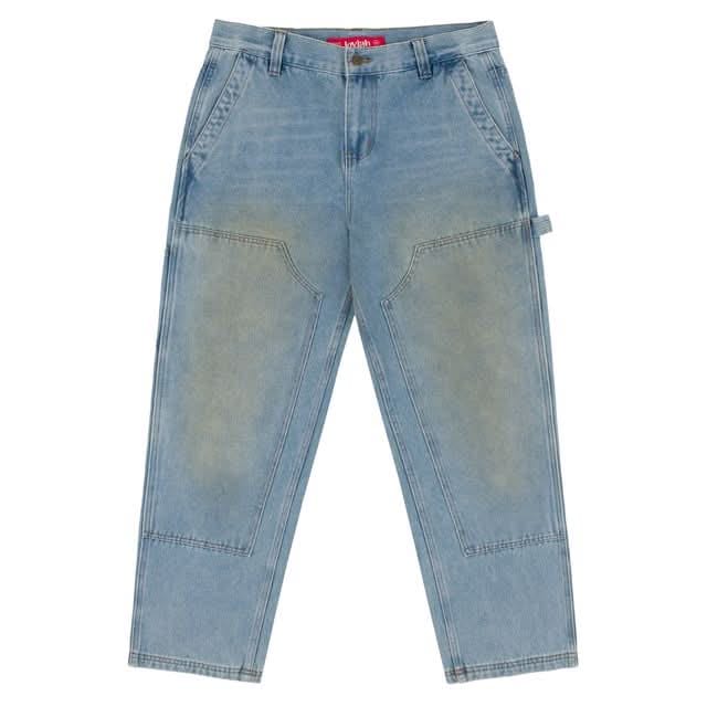 Loviah Work Denim Pant – Bleach Fade