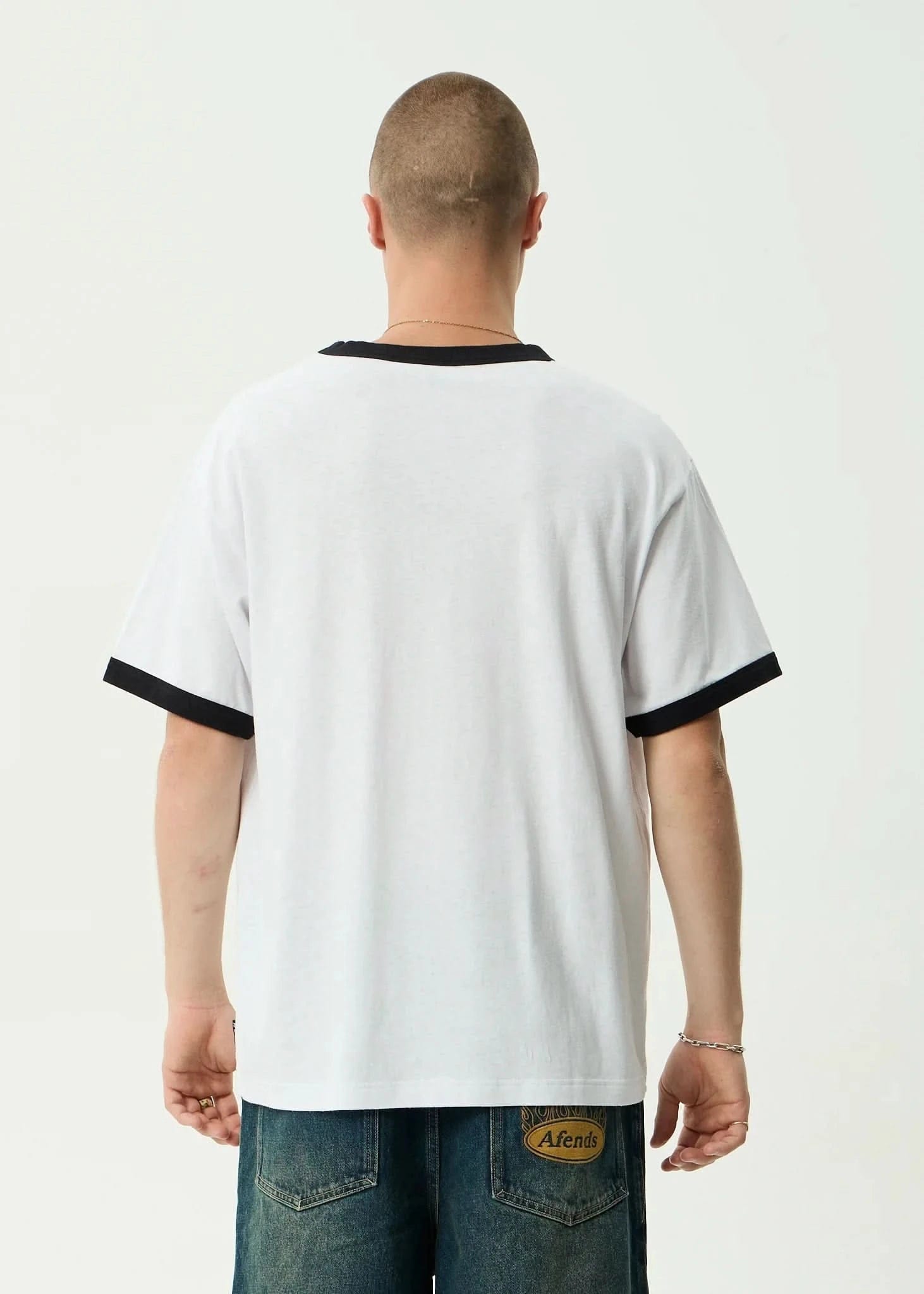 Afends Drop Zone Ringer Tee